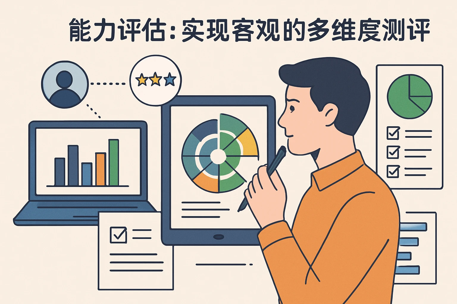 2. 能力评估：实现客观的多维度测评