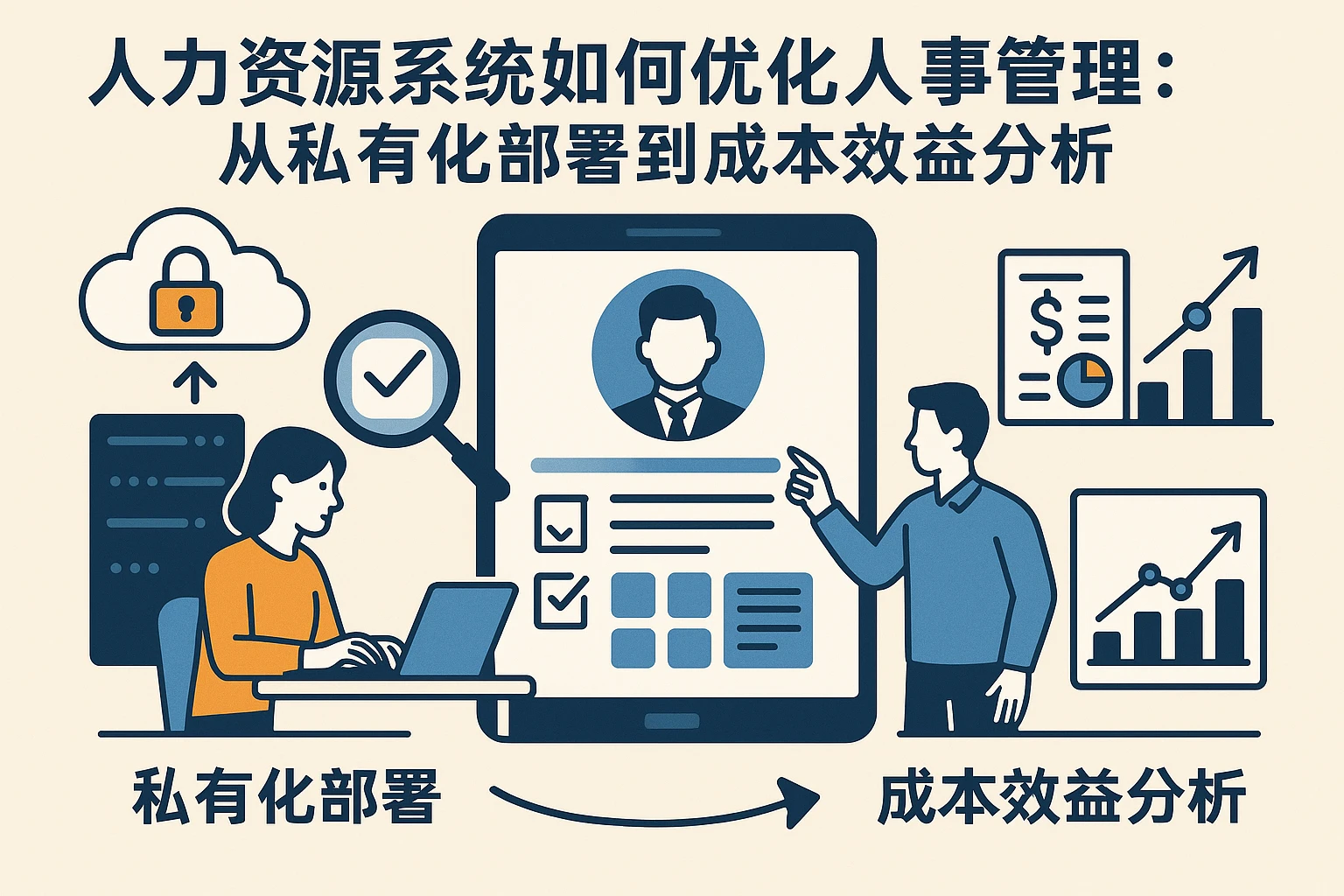 人力资源系统如何优化人事管理：从私有化部署到成本效益分析
