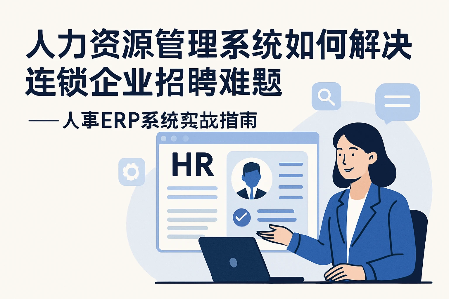 人力资源管理系统如何解决连锁企业招聘难题——人事ERP系统实战指南