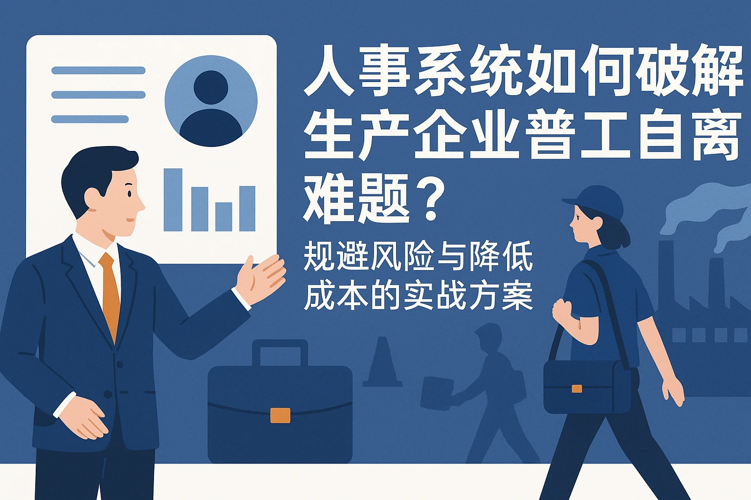 人事系统如何破解生产企业普工自离难题？规避风险与降低成本的实战方案