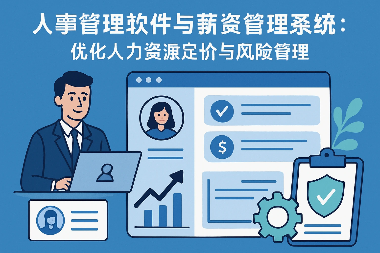 人事管理软件与薪资管理系统：优化人力资源系统报价与风险管理