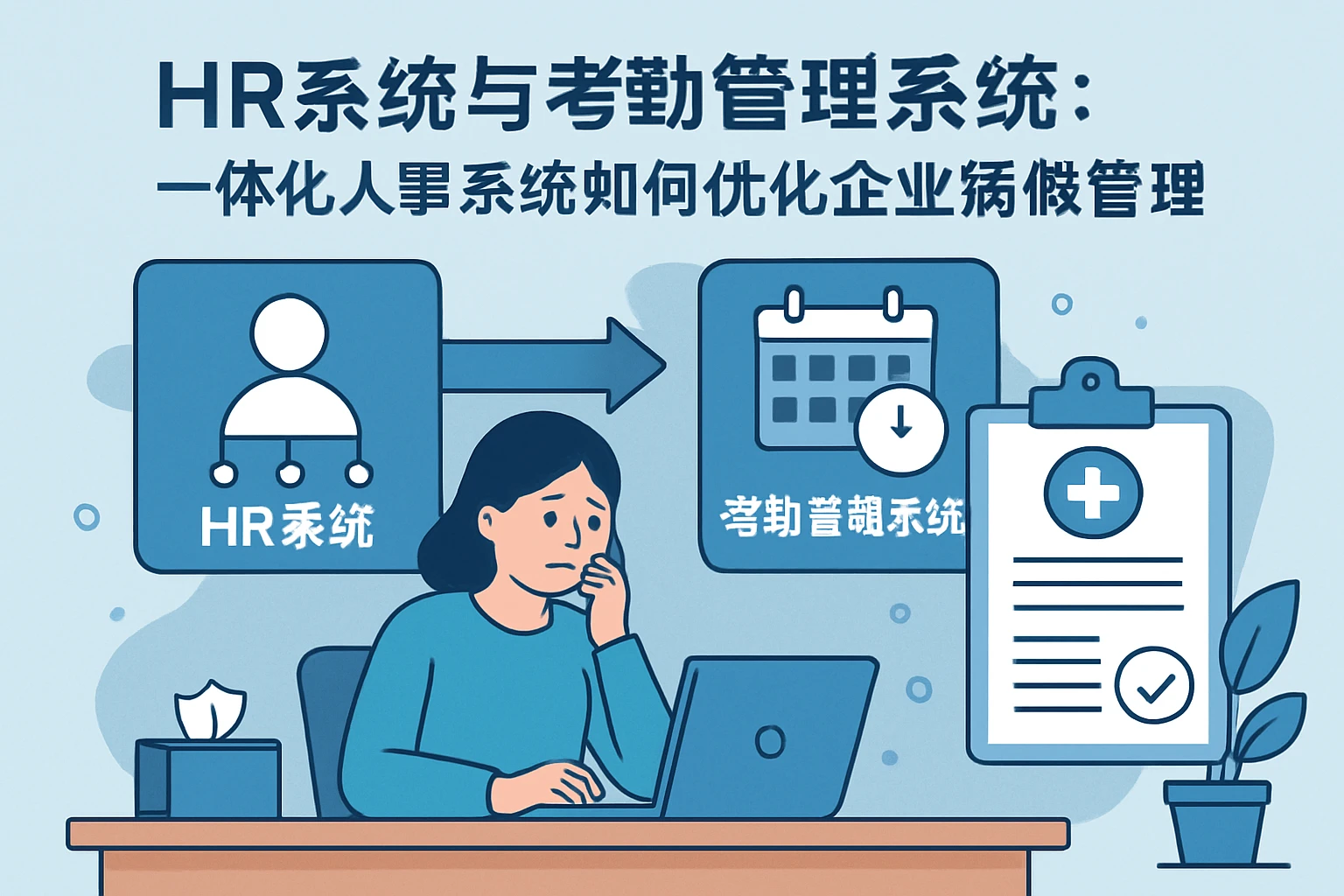 HR系统与考勤管理系统：一体化人事系统如何优化企业病假管理