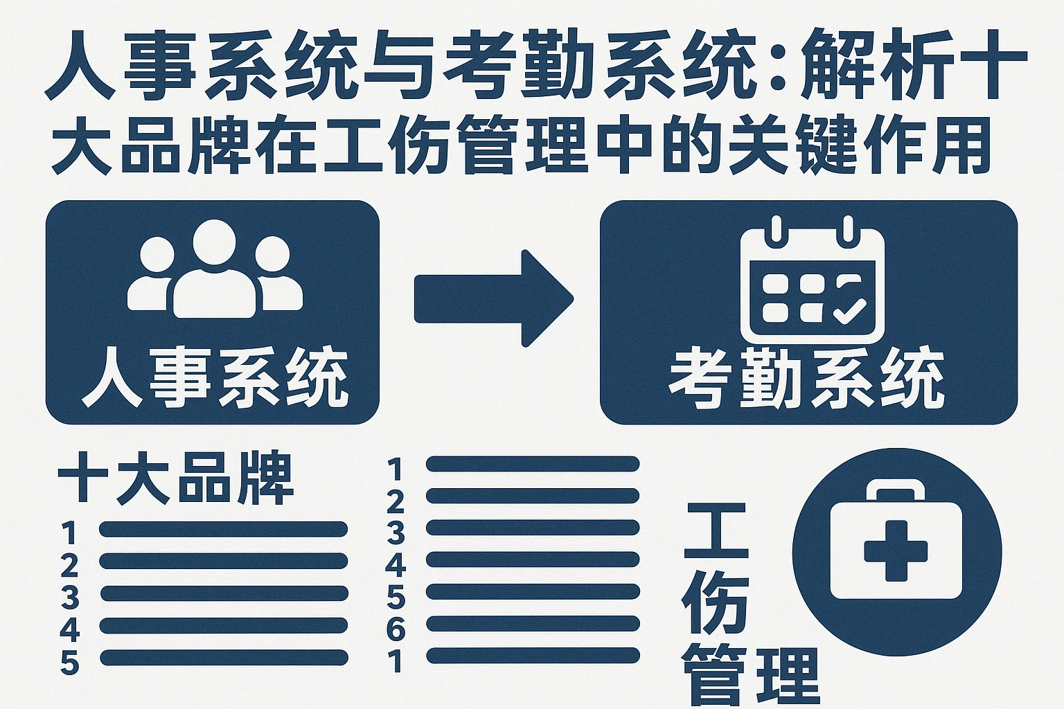 人事系统与考勤系统：解析十大品牌在工伤管理中的关键作用