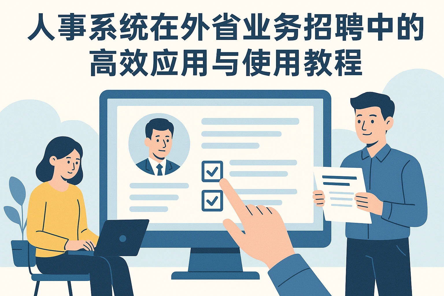 人事系统在外省业务招聘中的高效应用与使用教程