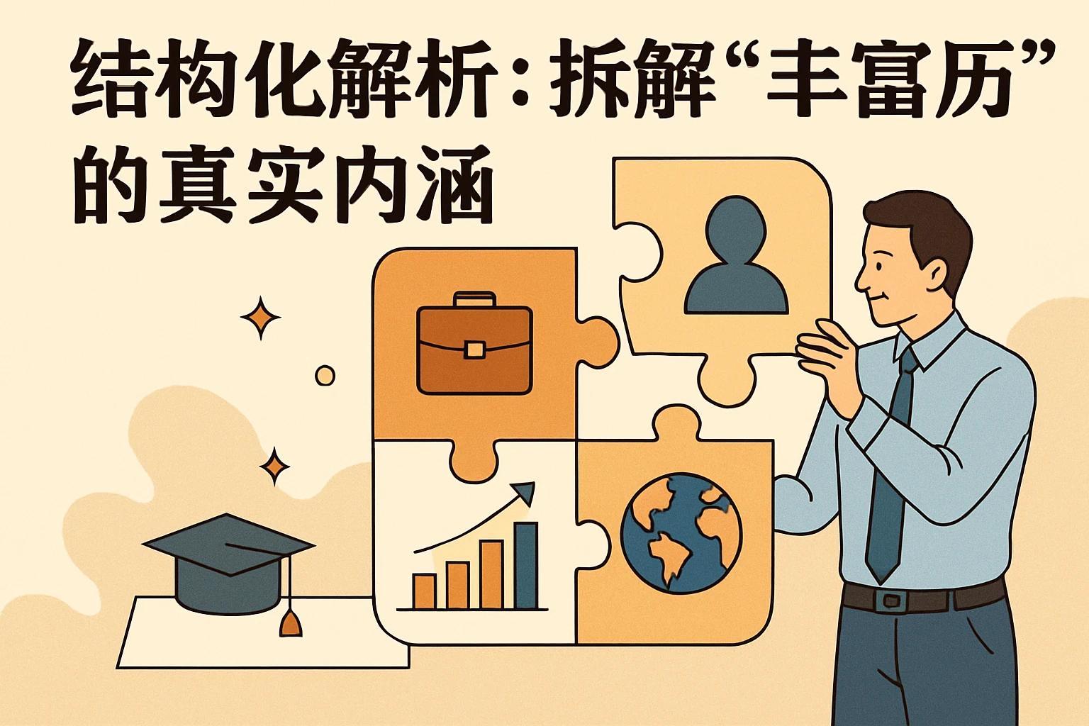 2. 结构化解析：拆解“丰富经历”的真实内涵