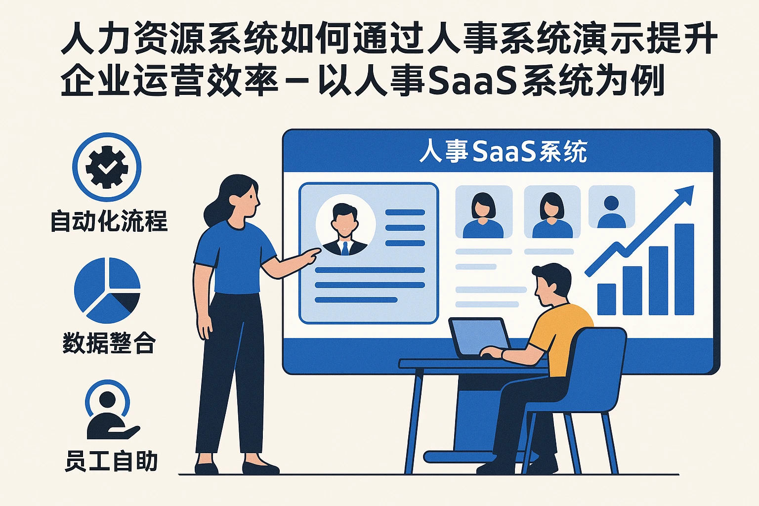 人力资源系统如何通过人事系统演示提升企业运营效率 - 以人事SaaS系统为例