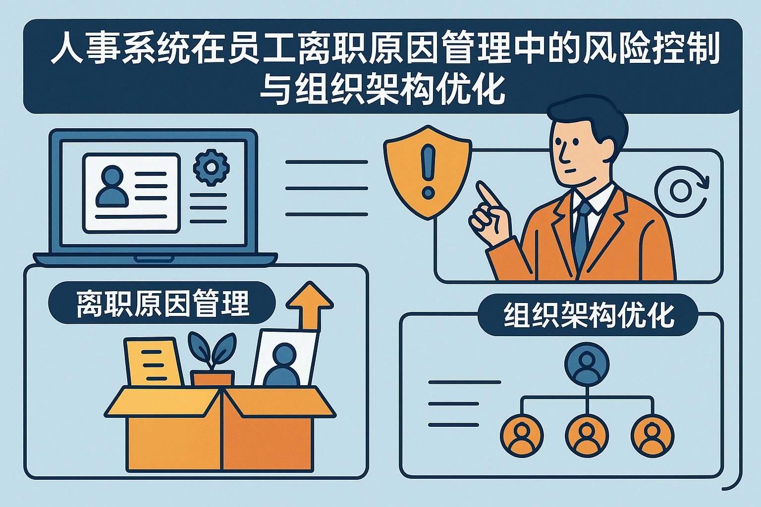 人事系统在员工离职原因管理中的风险控制与组织架构优化