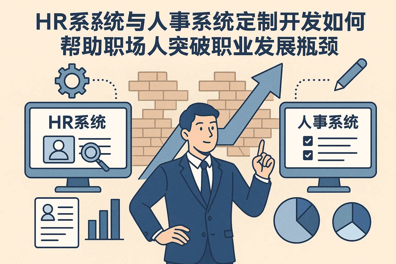 HR系统与人事系统定制开发如何帮助职场人突破职业发展瓶颈