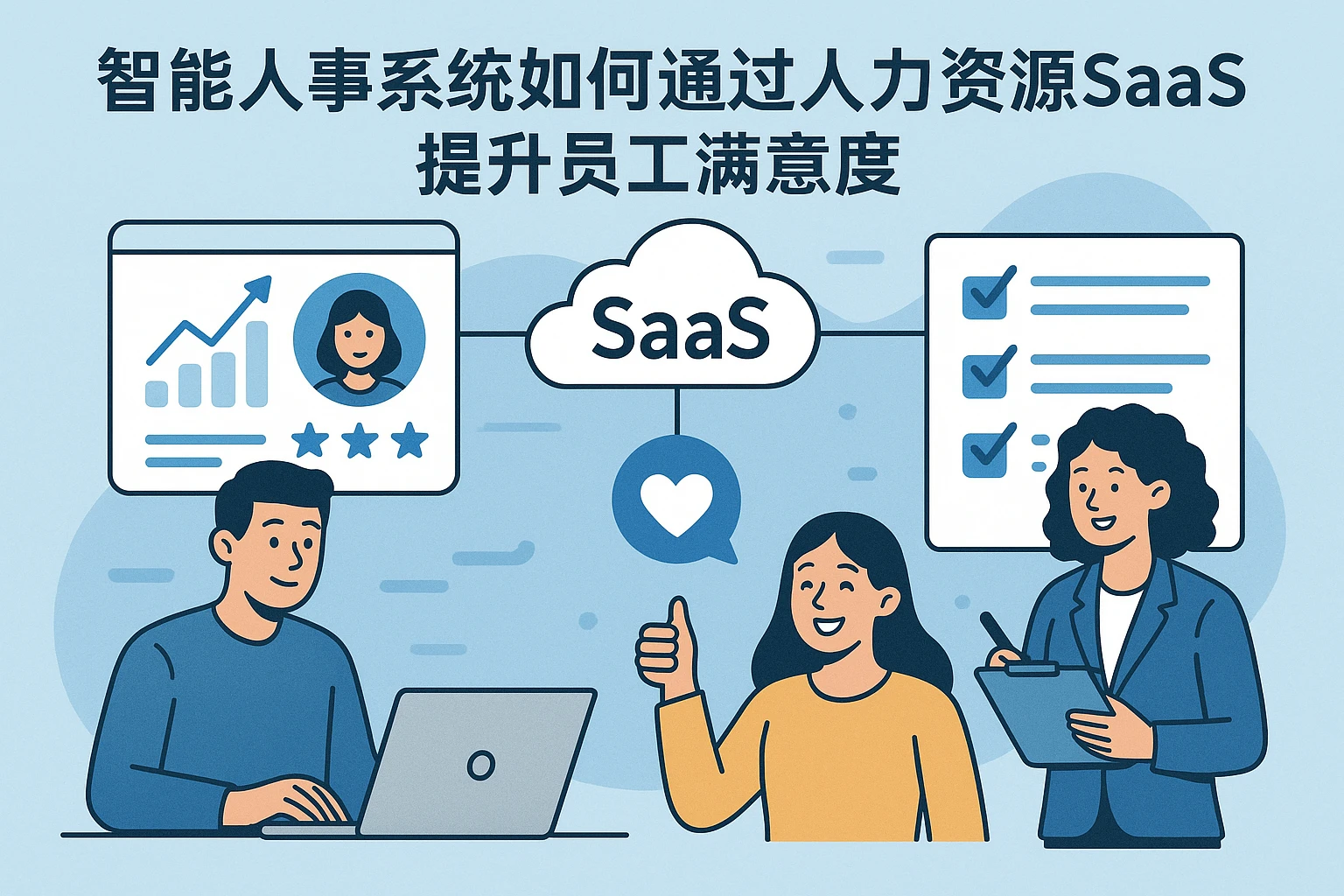智能人事系统如何通过人力资源SaaS提升员工满意度