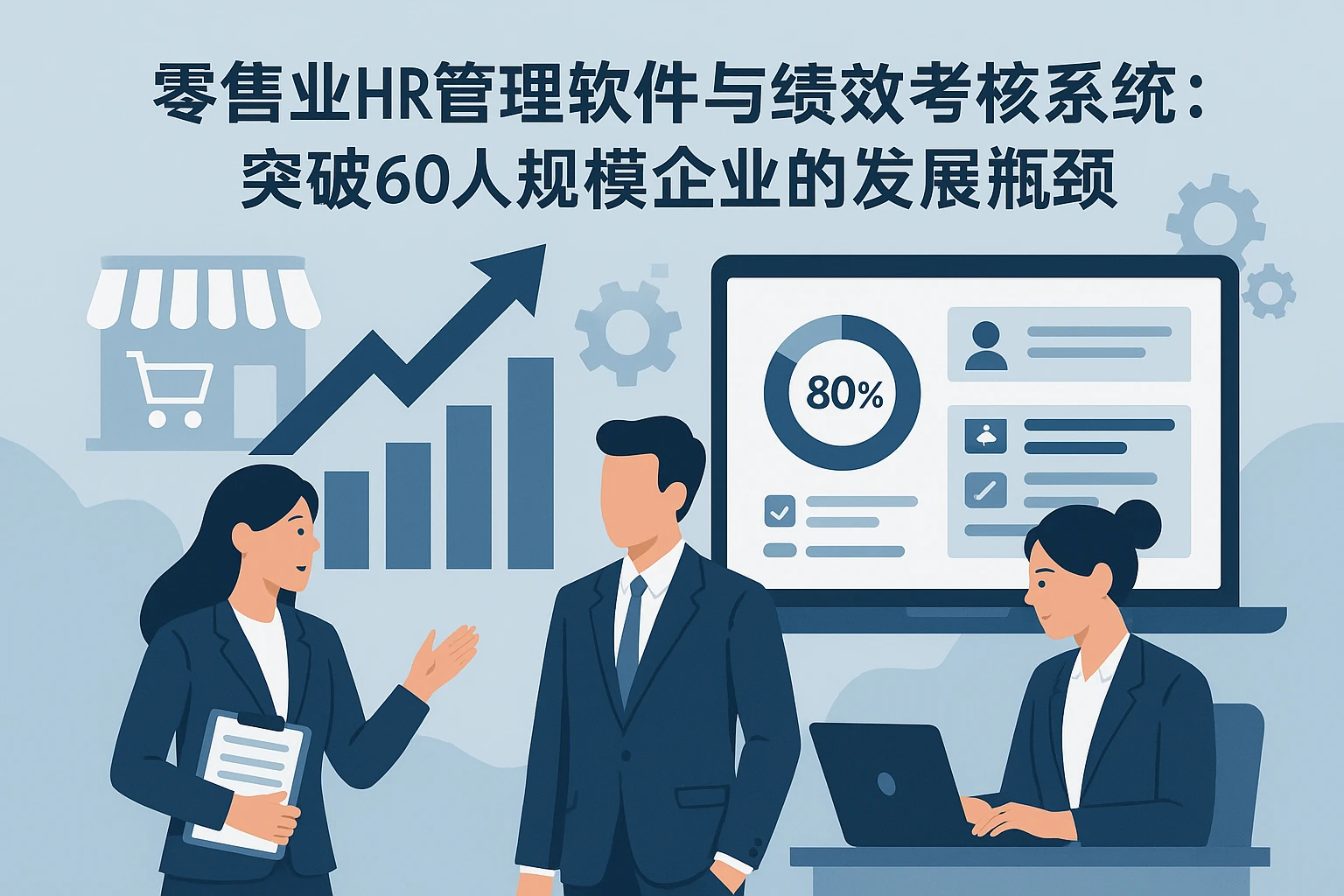 零售业HR管理软件与绩效考核系统：突破60人规模企业的发展瓶颈