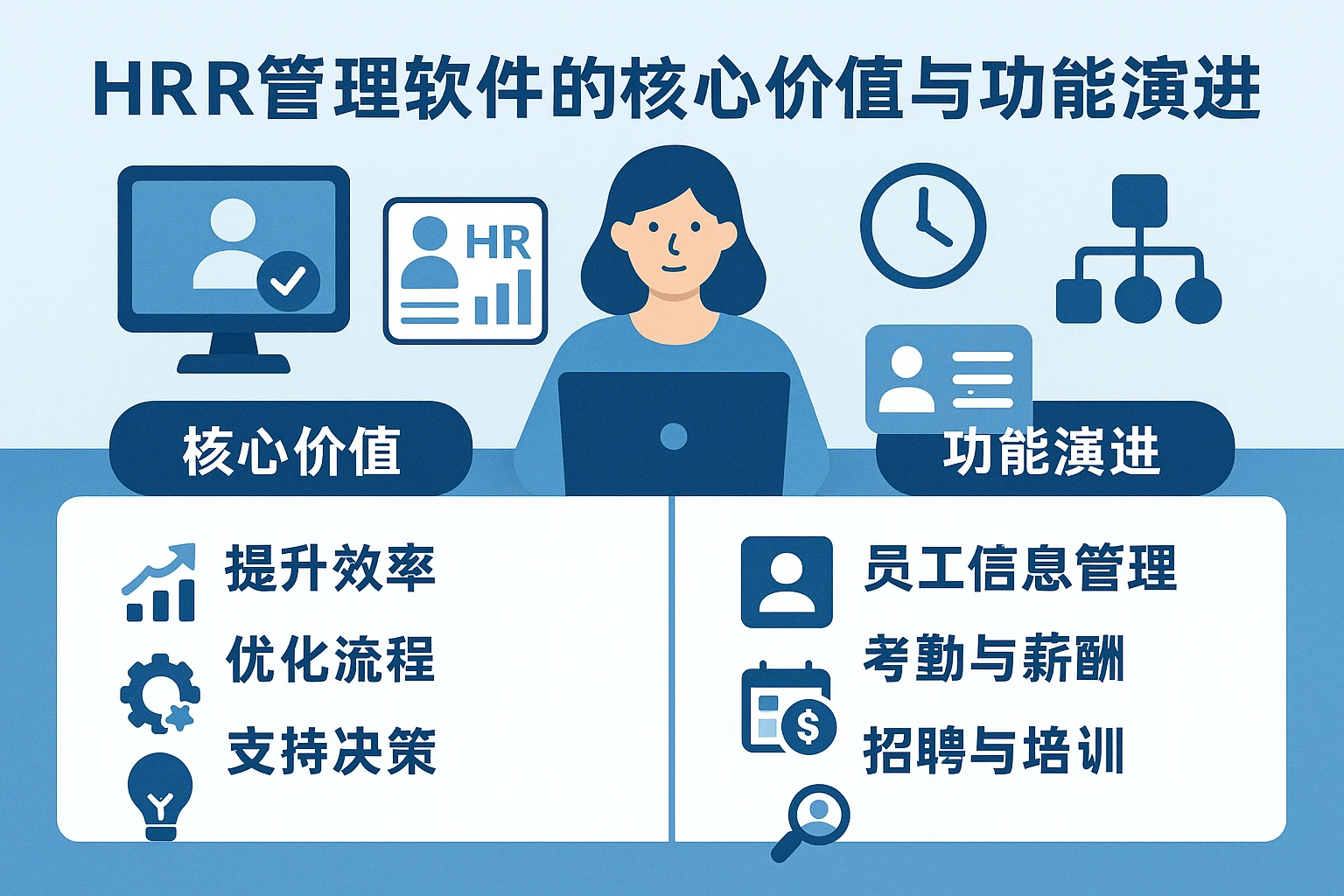 HR管理软件的核心价值与功能演进