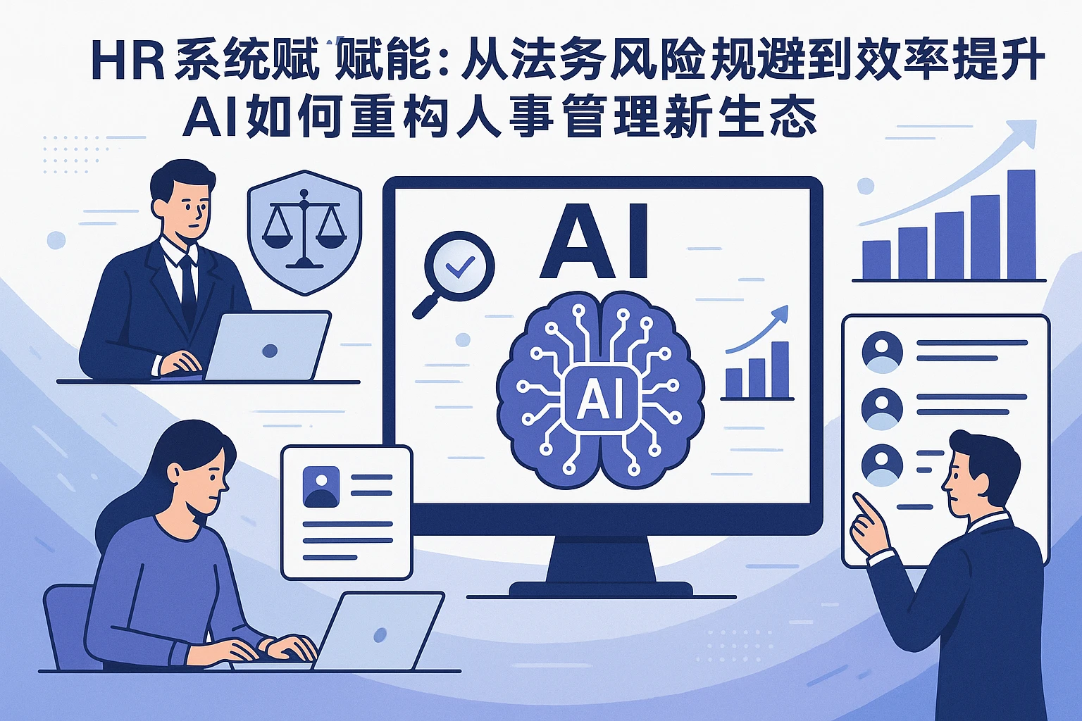 HR系统赋能：从法务风险规避到效率提升，AI如何重构人事管理新生态