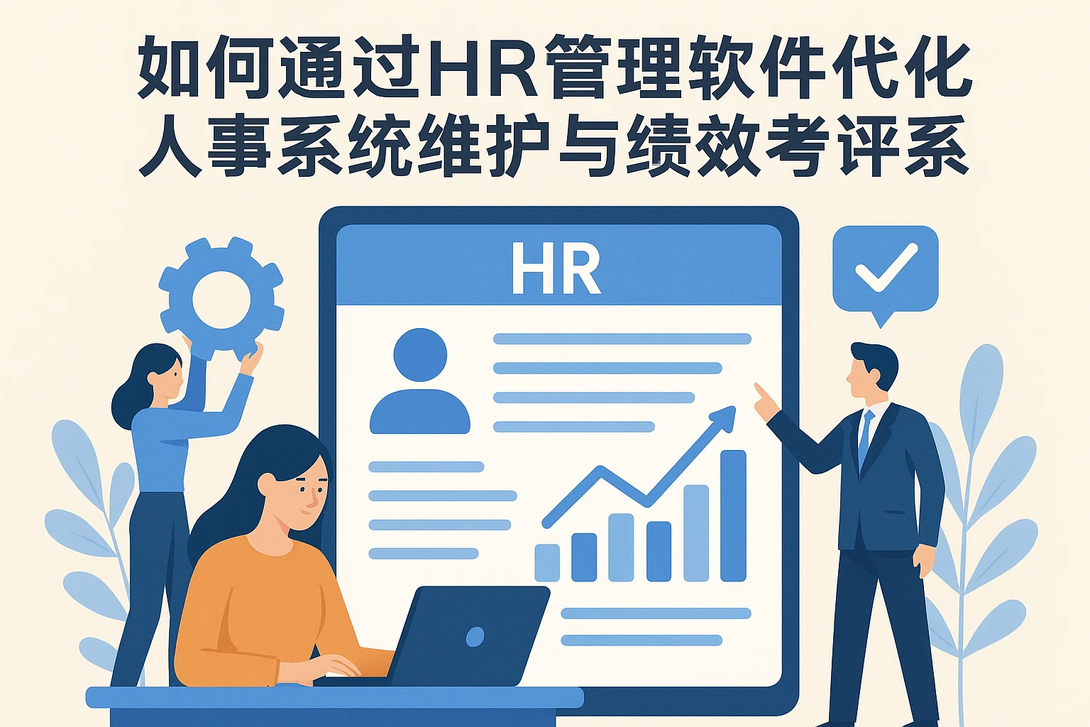 如何通过HR管理软件优化人事系统维护与绩效考评系统