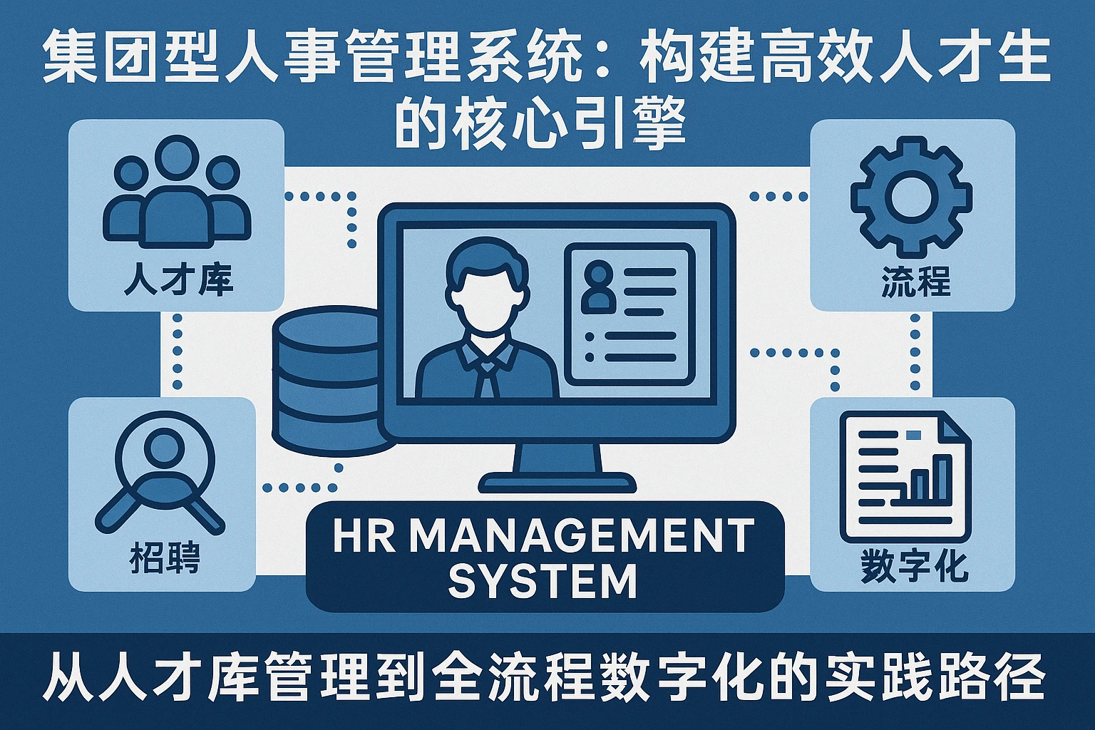 集团型人事管理系统:构建高效人才生态的核心引擎——从人才库管理到全流程数字化的实践路径