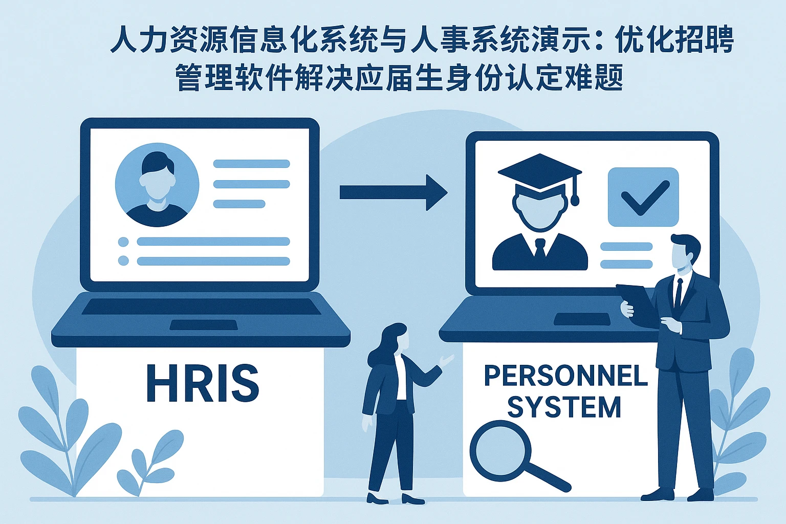 人力资源信息化系统与人事系统演示:优化招聘管理软件解决应届生身份认定难题