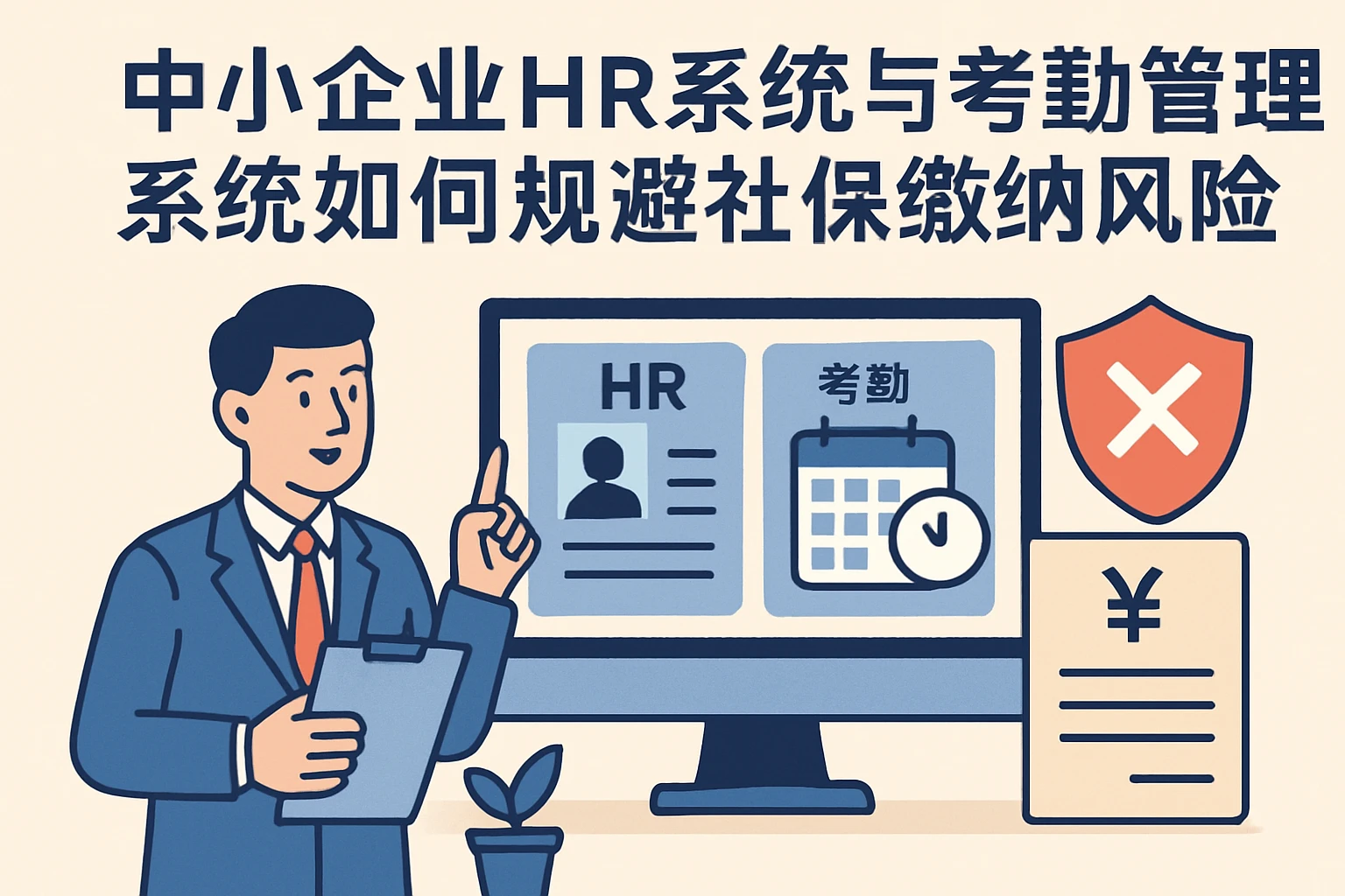 中小企业HR系统与考勤管理系统如何规避社保缴纳风险
