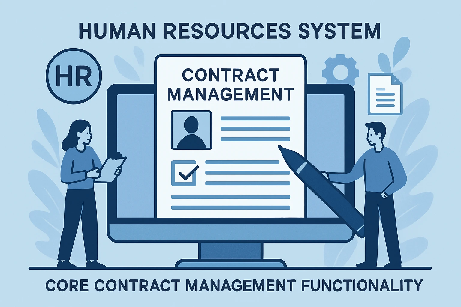 人力资源系统的合同管理核心功能