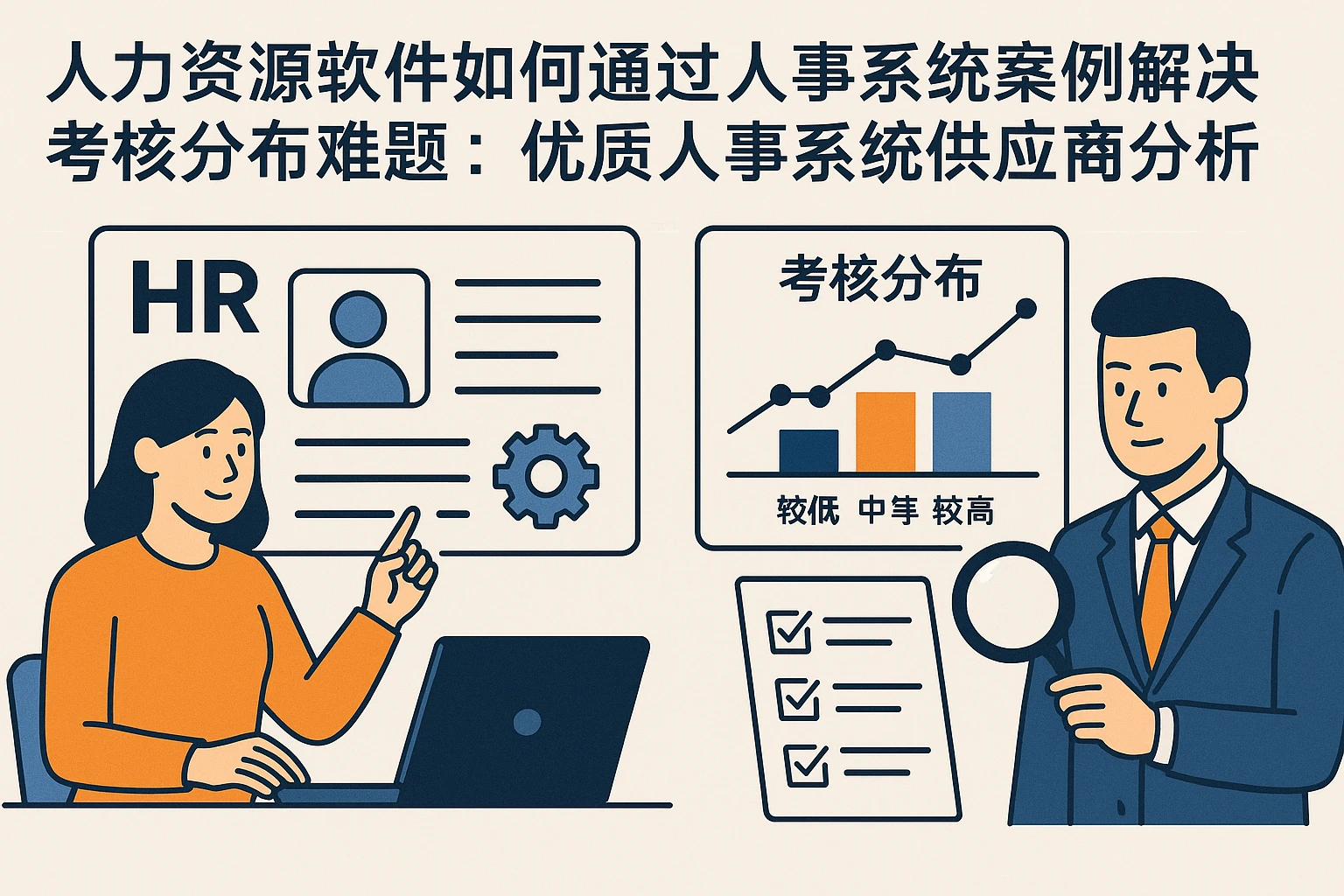 人力资源软件如何通过人事系统案例解决考核分布难题：优质人事系统供应商分析