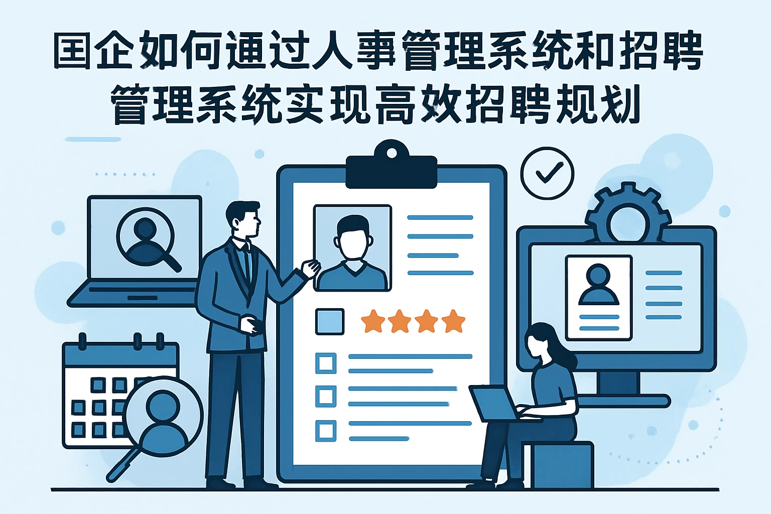 国企如何通过人事管理系统和招聘管理系统实现高效招聘规划