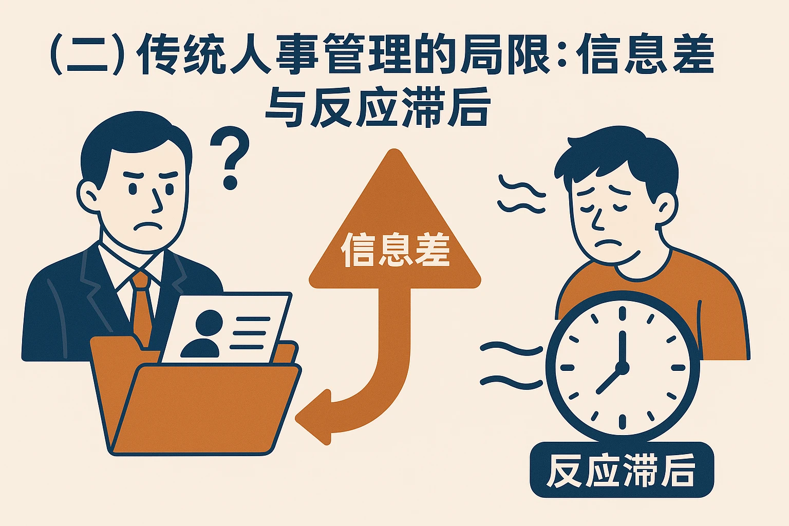 （二）传统人事管理的局限：信息差与反应滞后