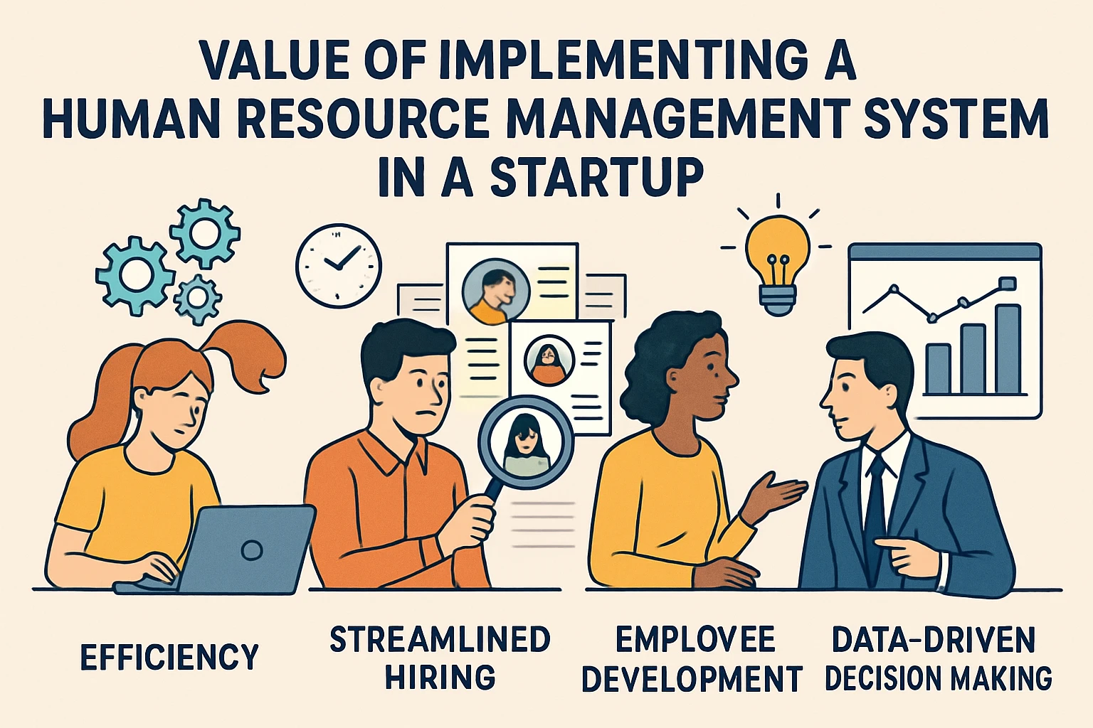 人力资源管理系统在初创企业的实施价值