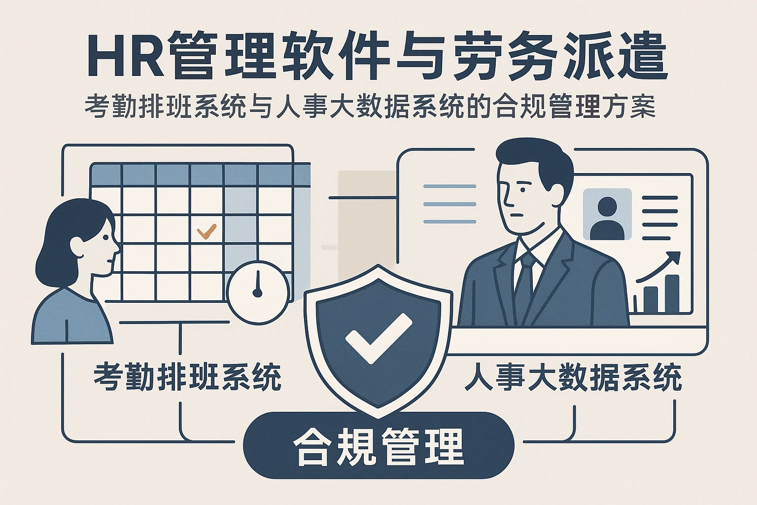 HR管理软件与劳务派遣:考勤排班系统与人事大数据系统的合规管理方案