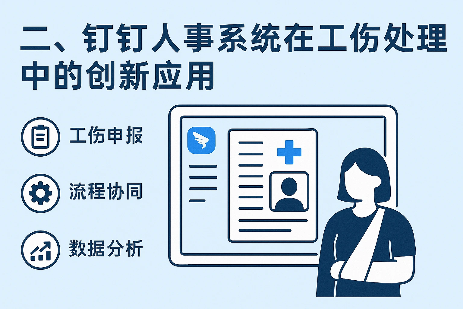 二、钉钉人事系统在工伤处理中的创新应用