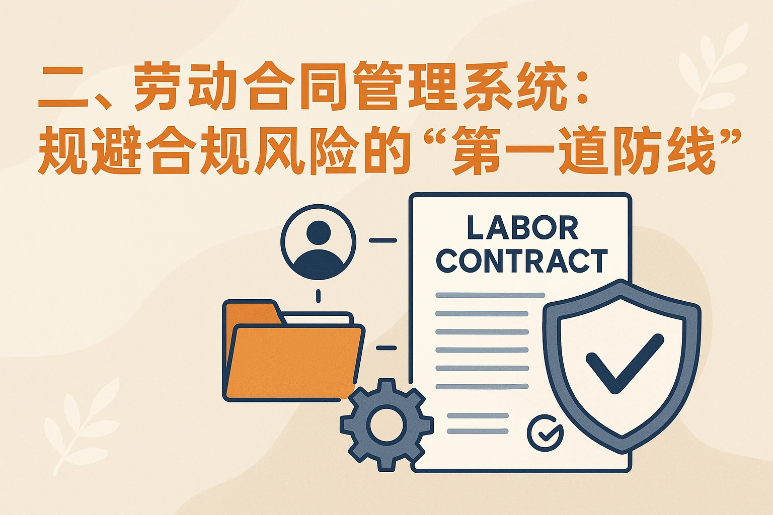 二、劳动合同管理系统：规避合规风险的“第一道防线”