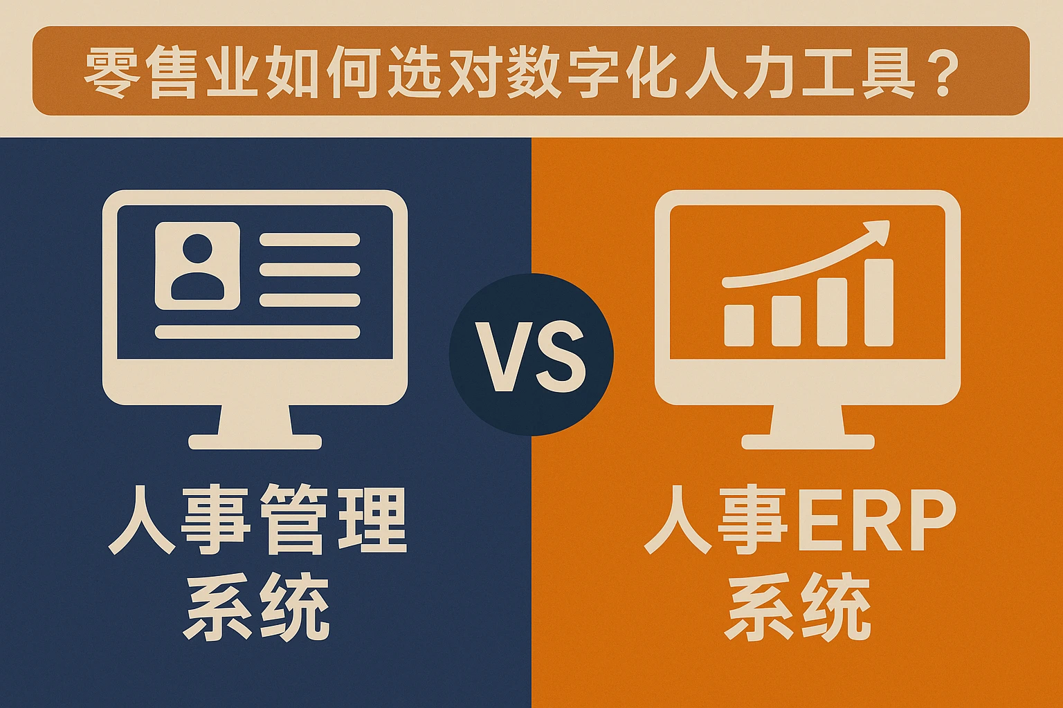 人事管理系统vs人事ERP系统：零售业如何选对数字化人力工具？