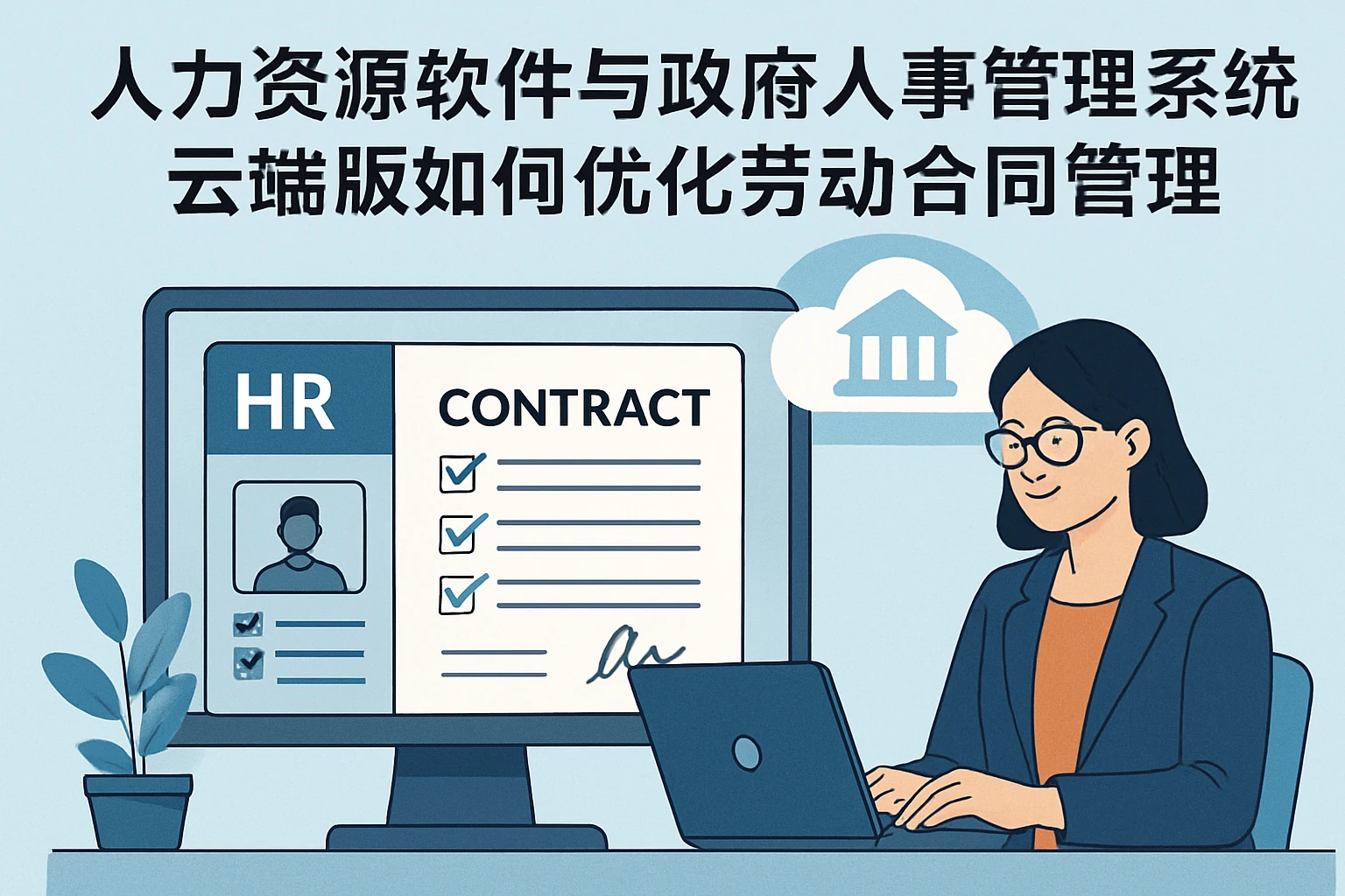 人力资源软件与政府人事管理系统云端版如何优化劳动合同管理