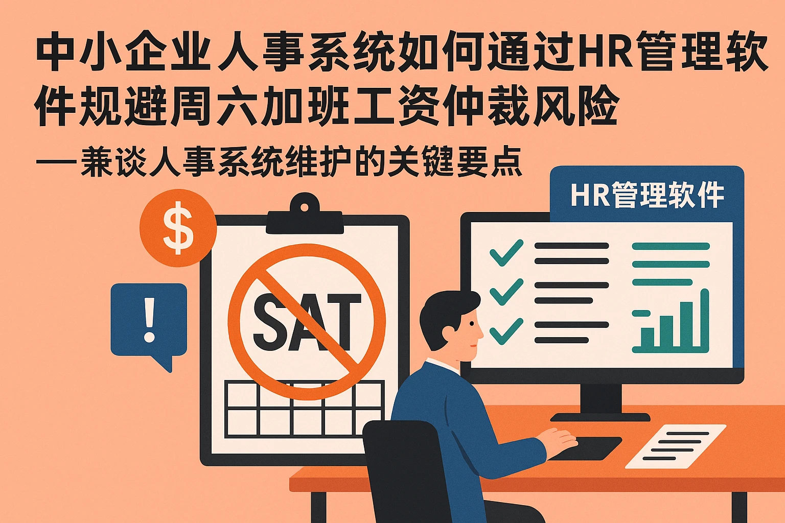 中小企业人事系统如何通过HR管理软件规避周六加班工资仲裁风险——兼谈人事系统维护的关键要点