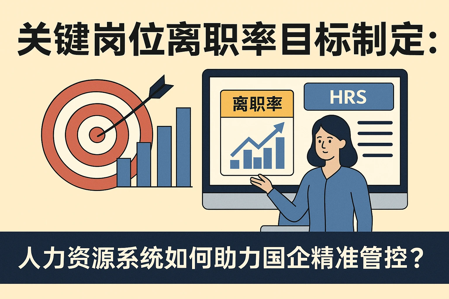关键岗位离职率目标制定:人力资源系统如何助力国企精准管控?