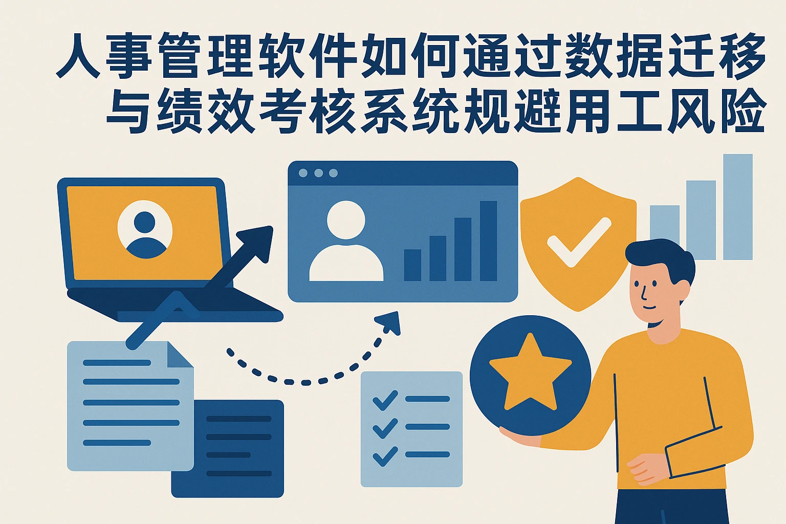 人事管理软件如何通过数据迁移与绩效考核系统规避用工风险