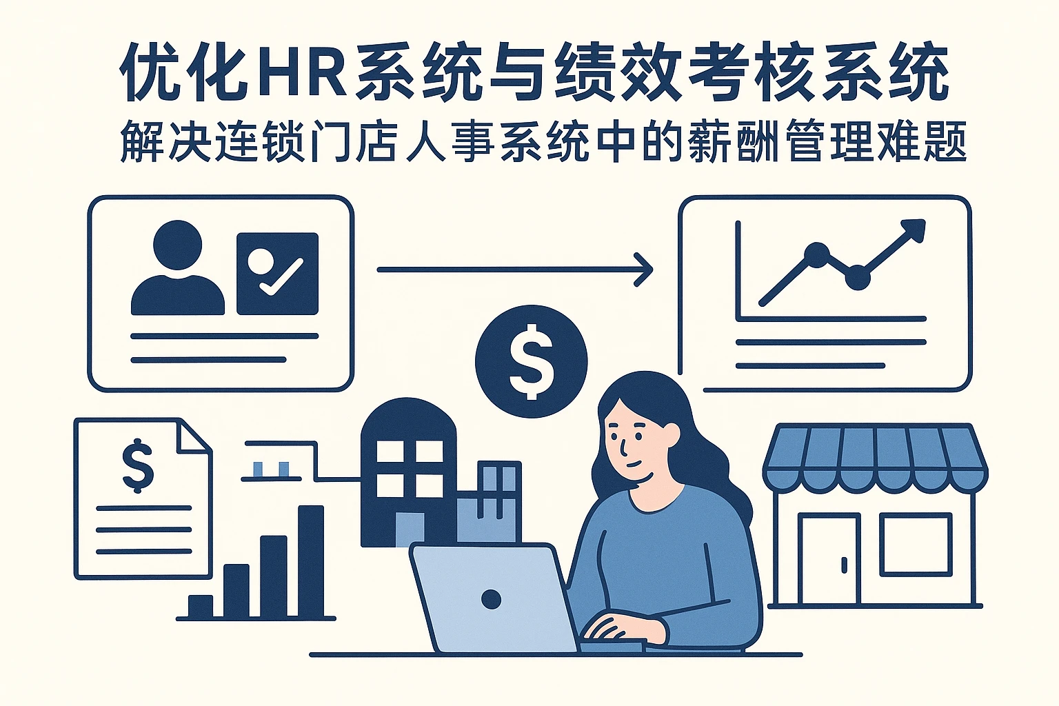 优化HR系统与绩效考核系统，解决连锁门店人事系统中的薪酬管理难题