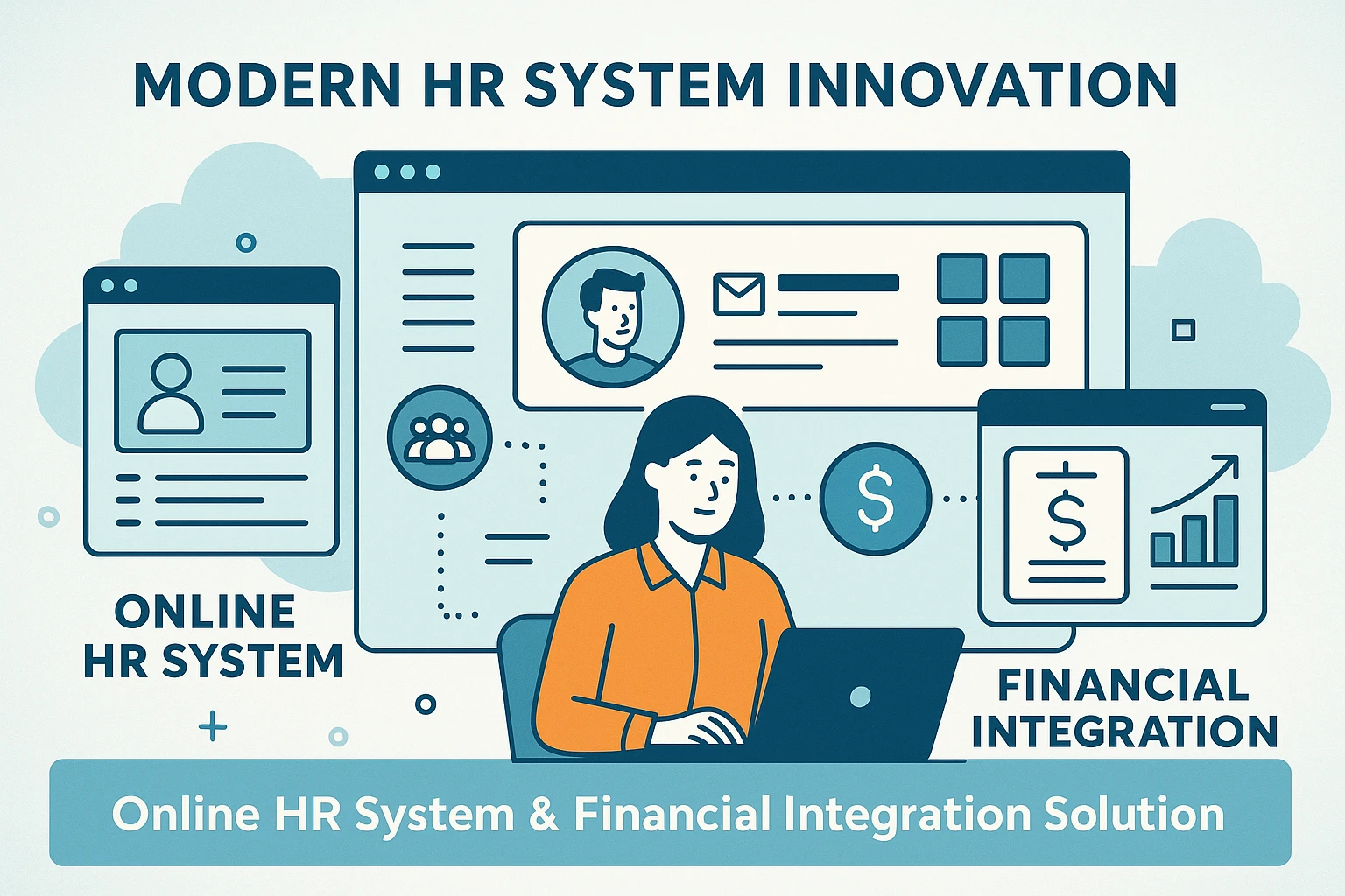 现代企业HR系统革新：在线人事系统与财务一体化解决方案