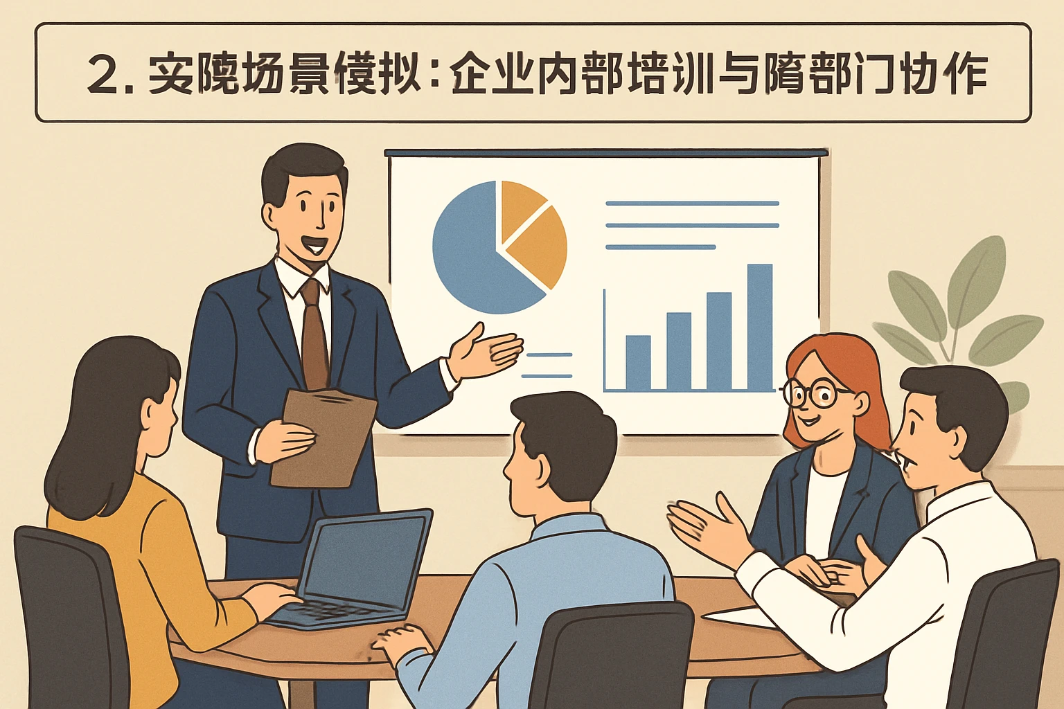 2. 实践场景模拟:企业内部培训与跨部门协作