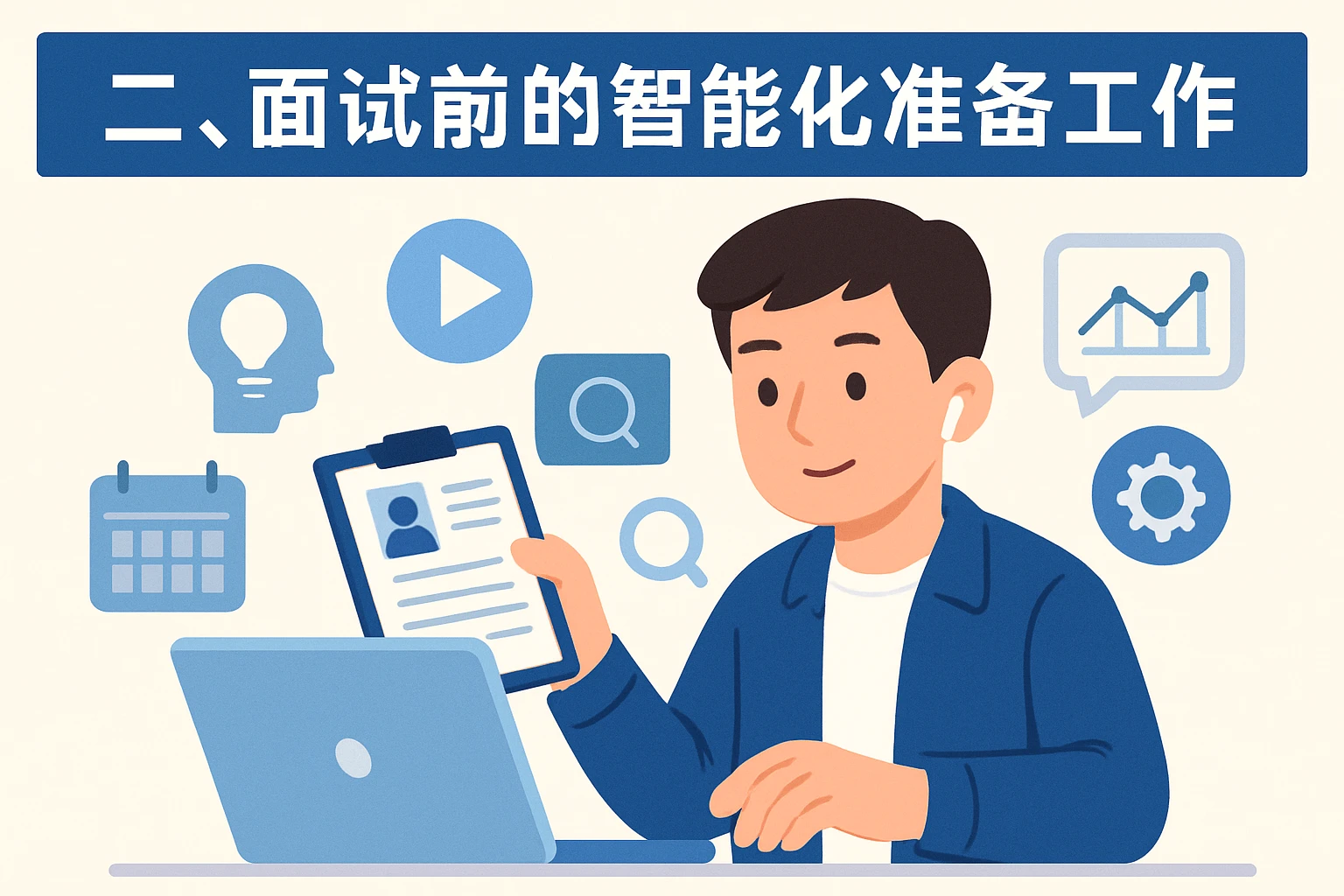 二、面试前的智能化准备工作