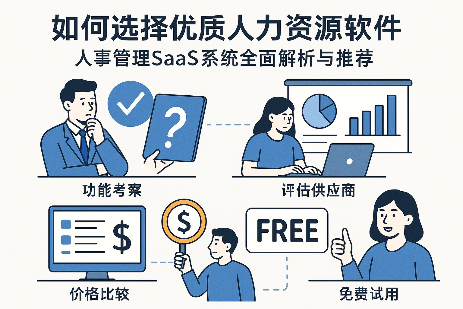 如何选择优质人力资源软件:人事管理SaaS系统全面解析与推荐