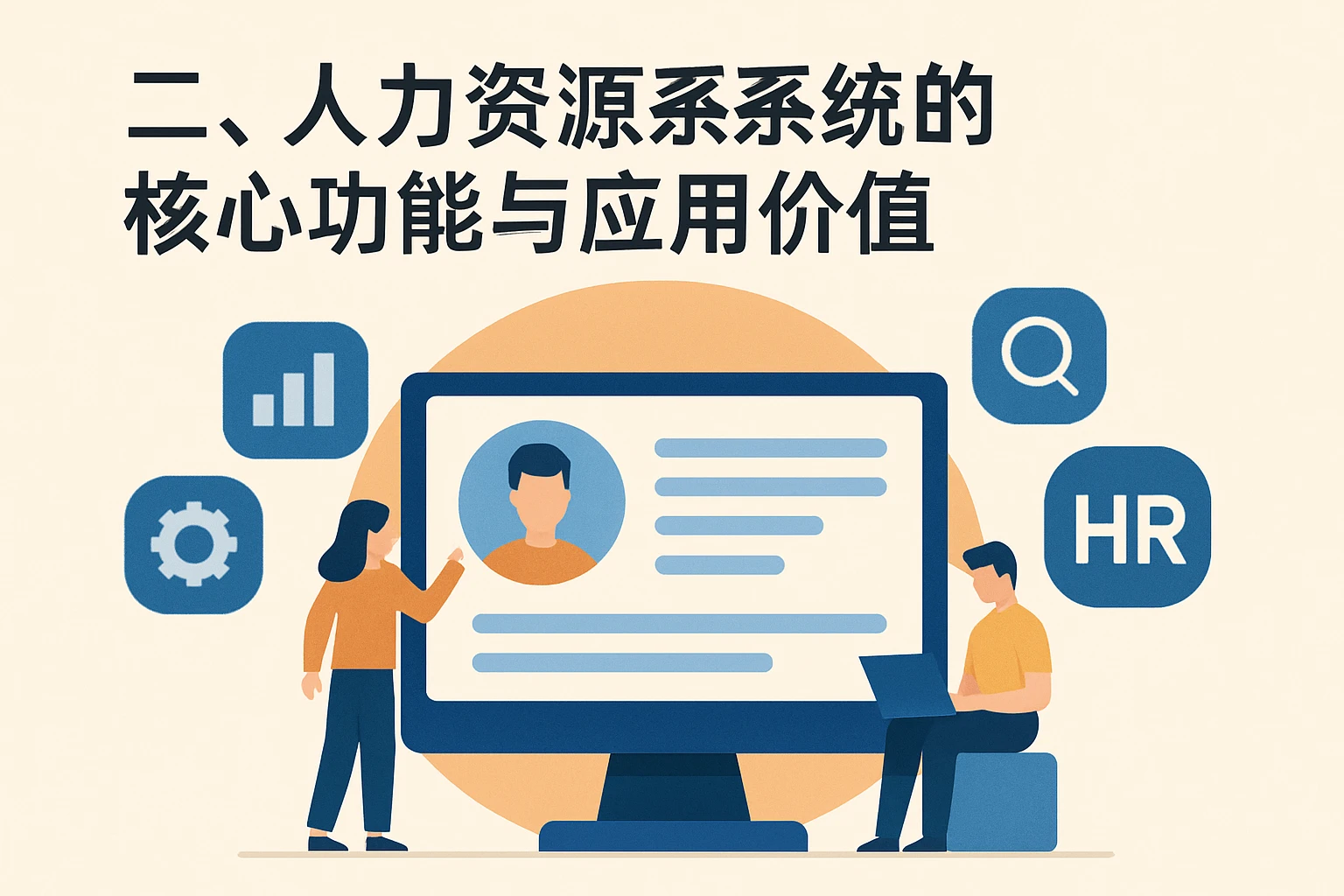 二、人力资源系统的核心功能与应用价值
