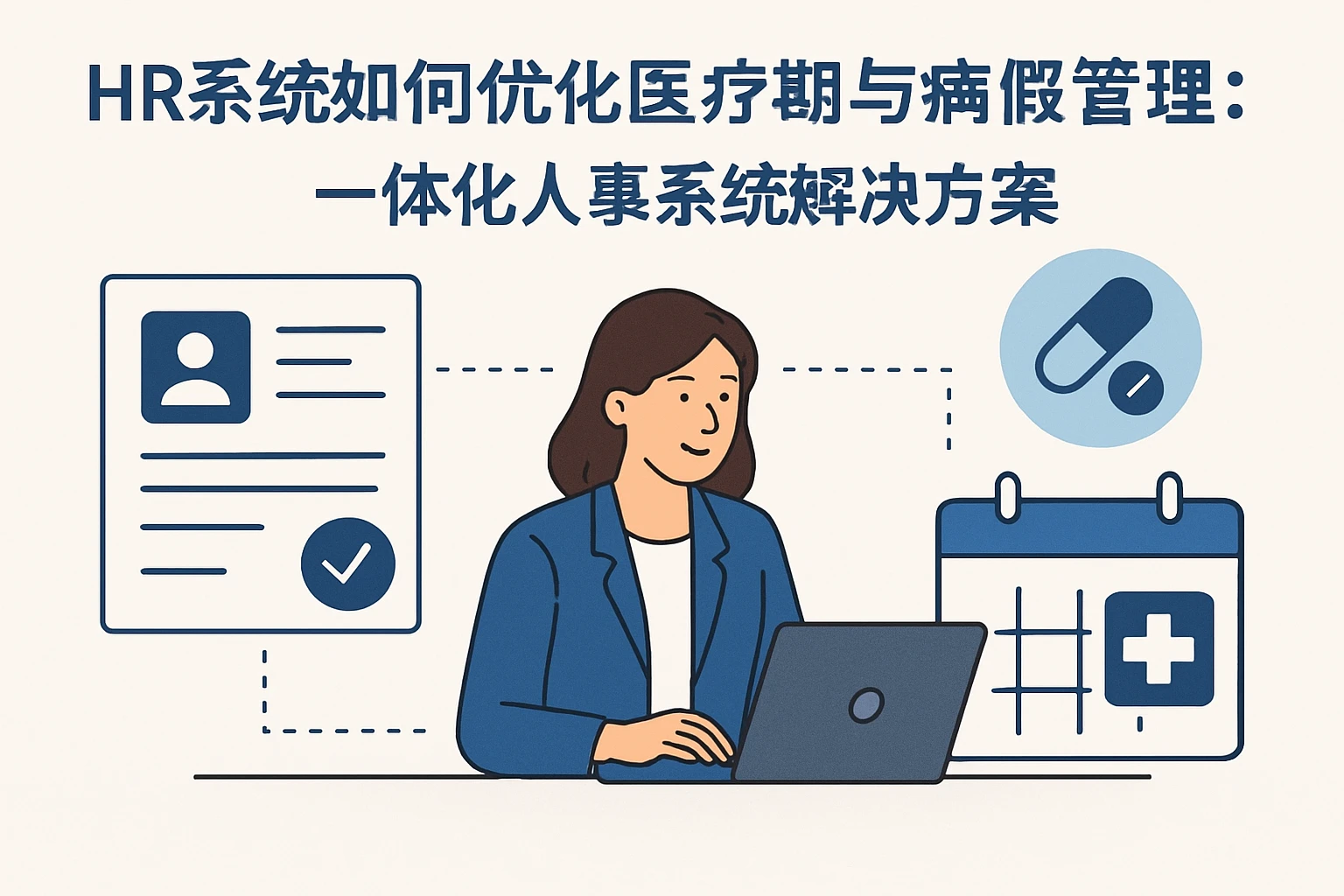 HR系统如何优化医疗期与病假管理：一体化人事系统解决方案