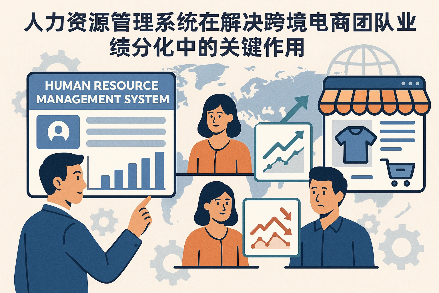 人力资源管理系统在解决跨境电商团队业绩分化中的关键作用