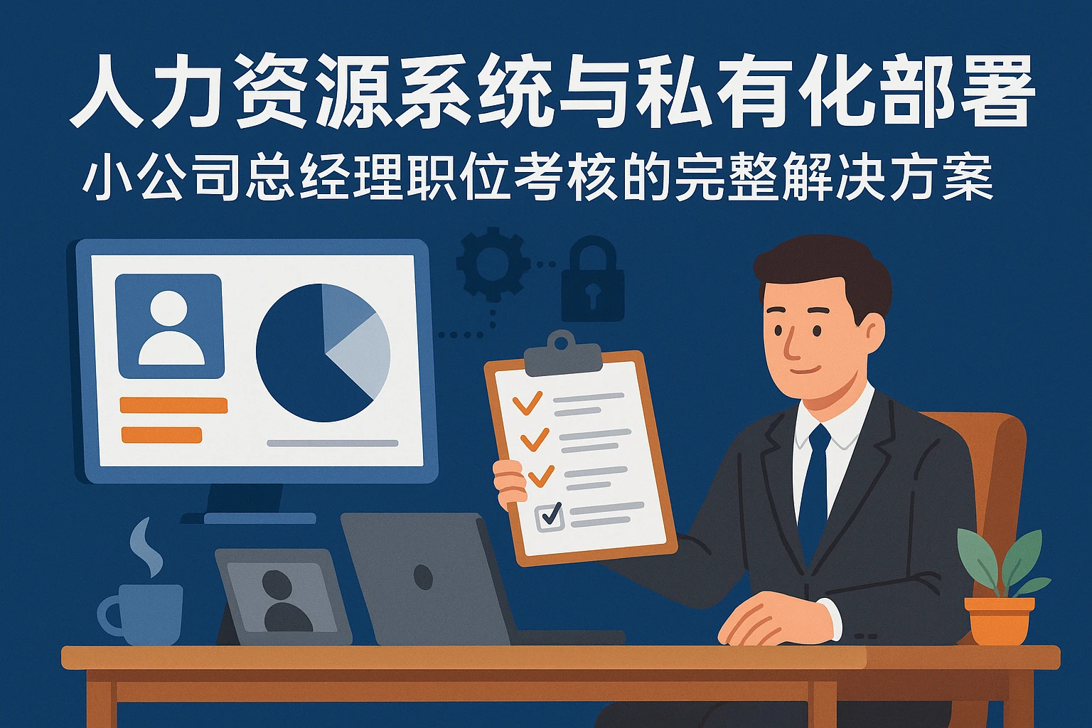 人力资源系统与私有化部署：小公司总经理职位考核的完整解决方案