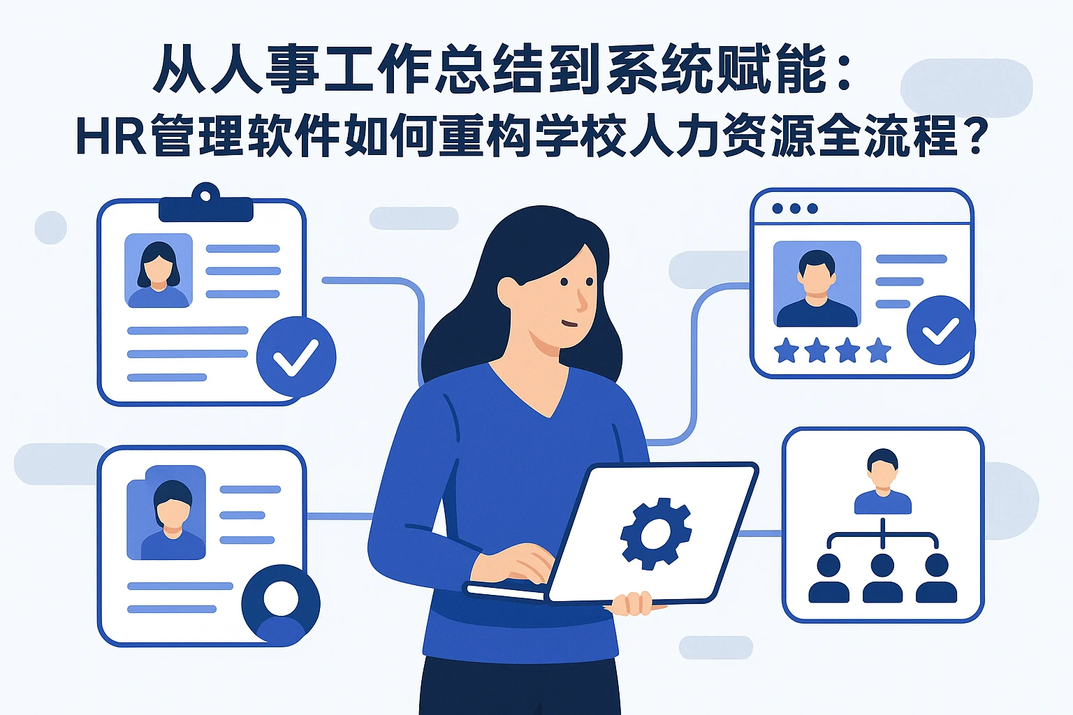 从人事工作总结到系统赋能:HR管理软件如何重构学校人力资源全流程?