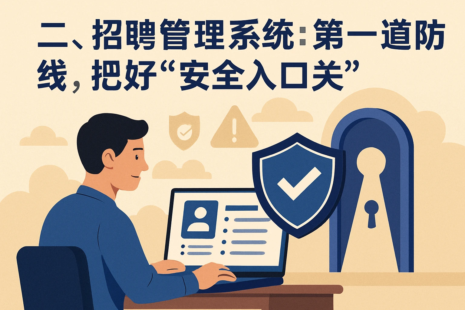 二、招聘管理系统：第一道防线，把好“安全入口关”