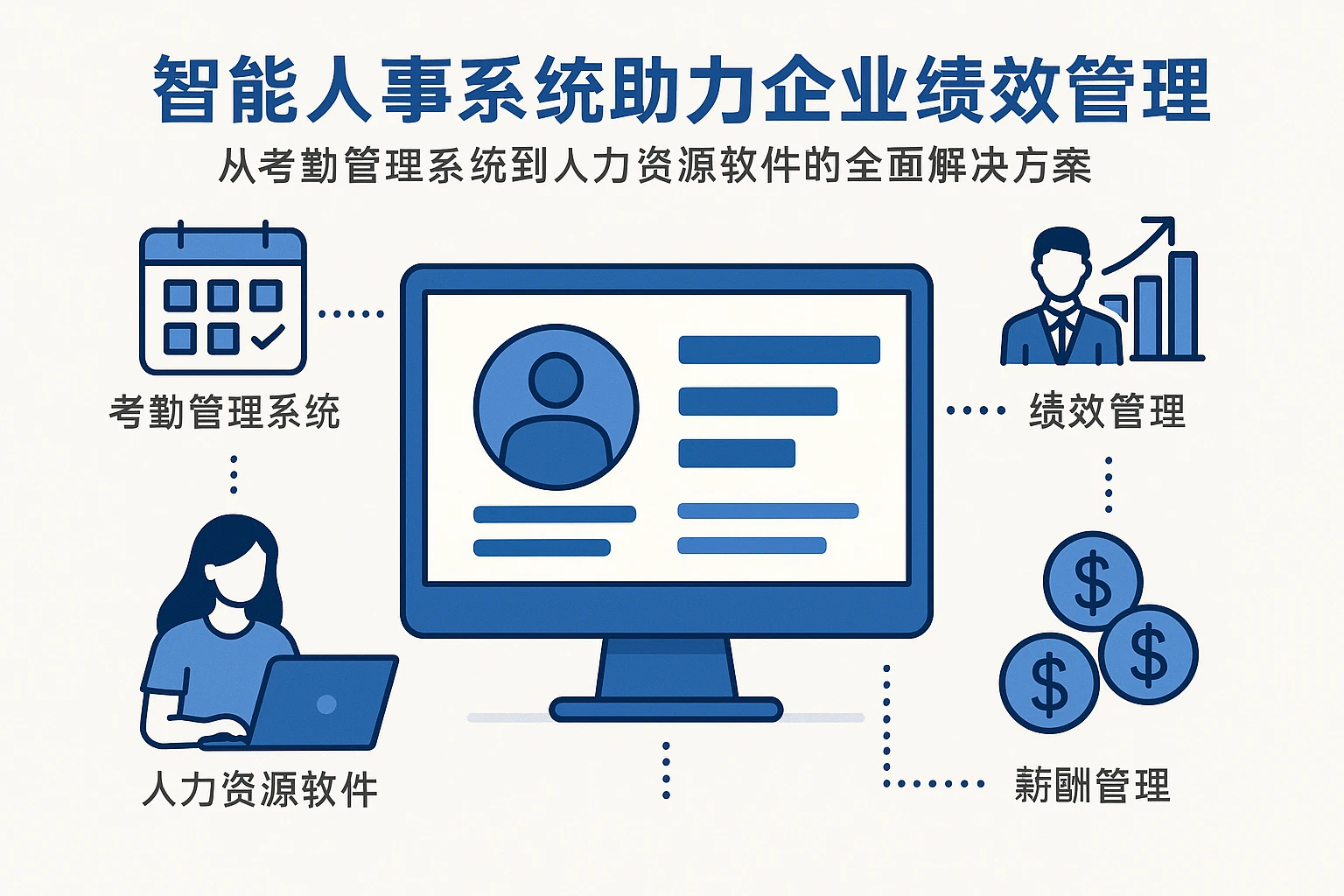 智能人事系统助力企业绩效管理:从考勤管理系统到人力资源软件的全面解决方案