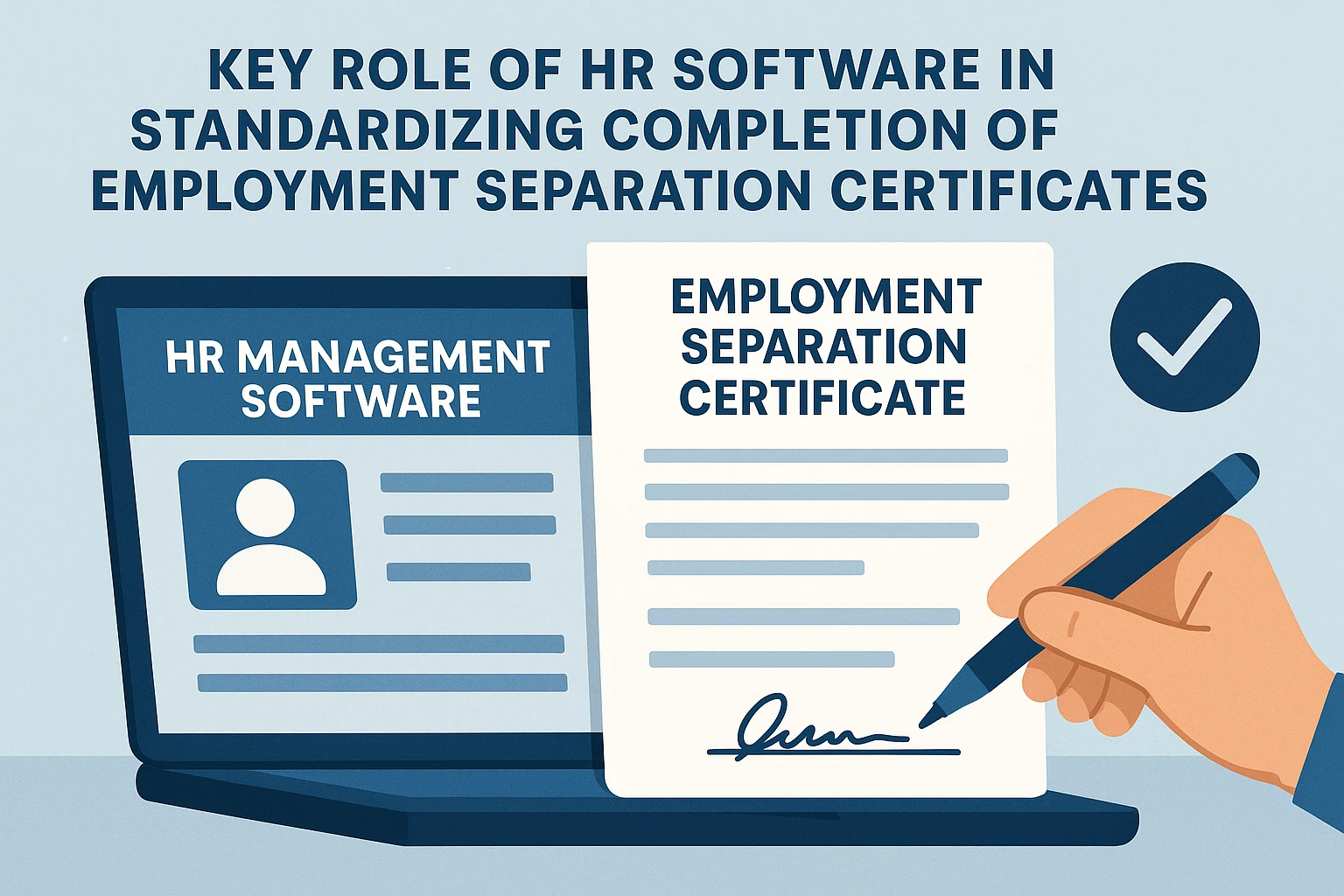 HR管理软件在离职证明规范填写中的关键作用