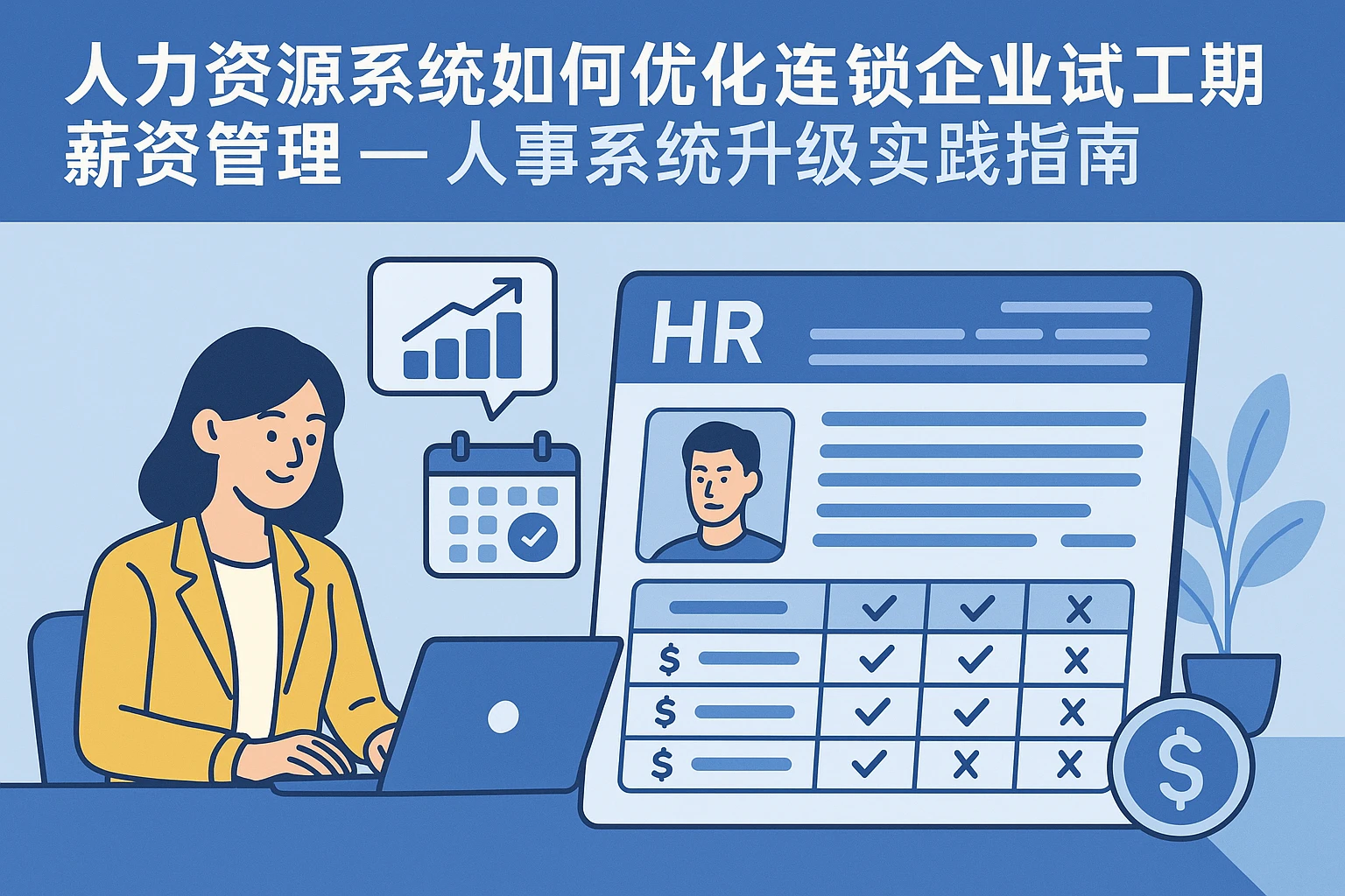 人力资源系统如何优化连锁企业试工期薪资管理 - 人事系统升级实践指南