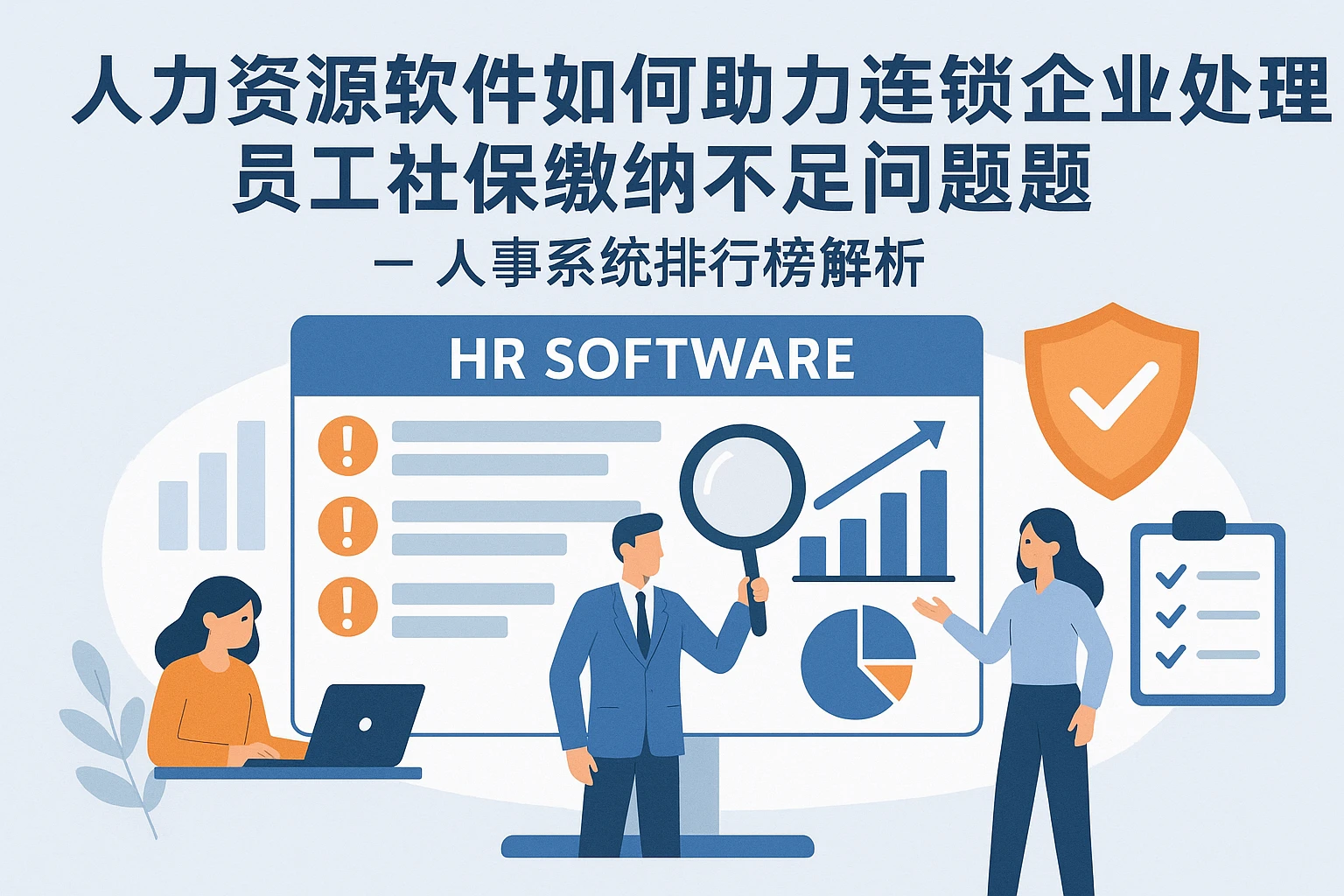 人力资源软件如何助力连锁企业处理员工社保缴纳不足问题 - 人事系统排行榜解析