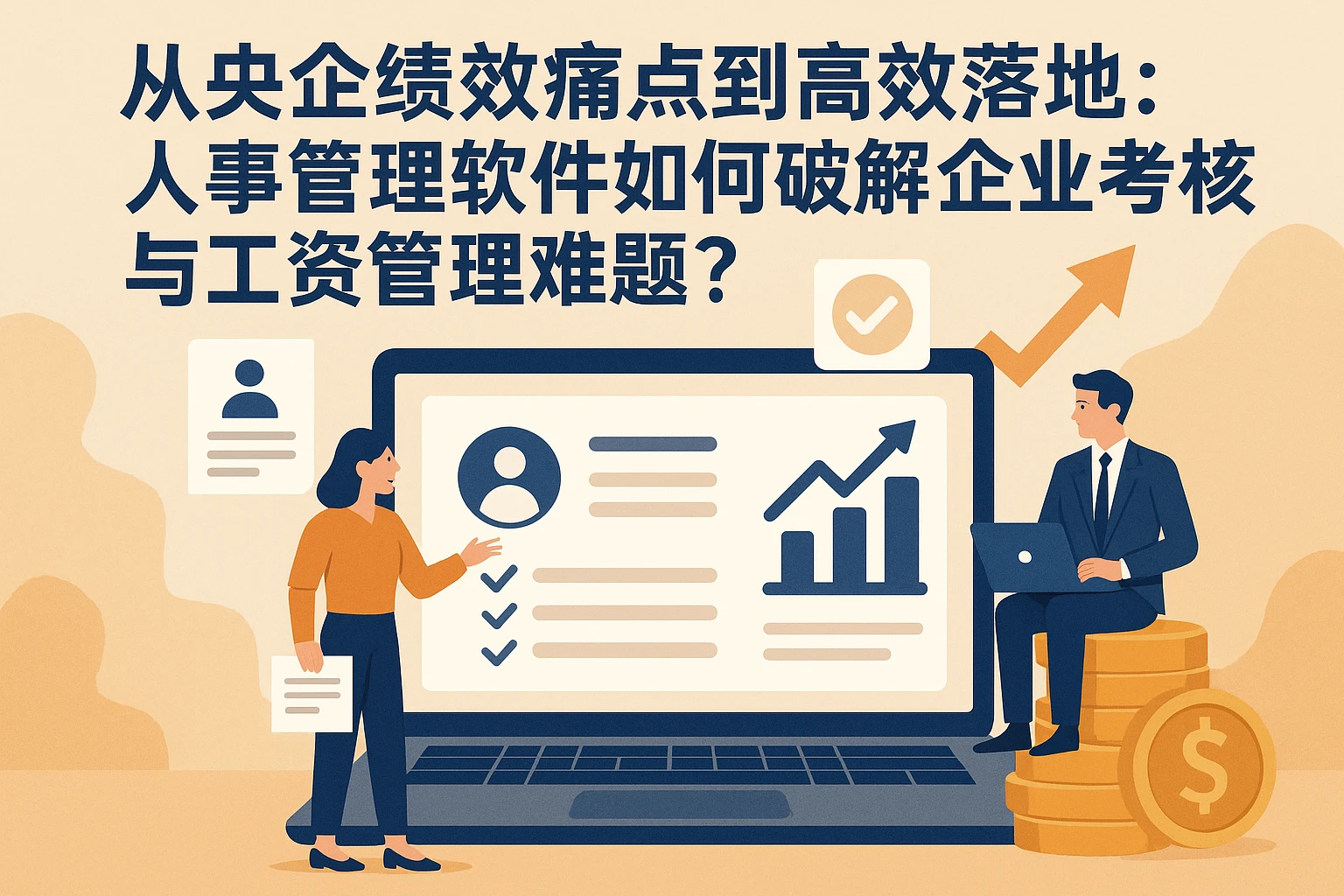 从央企绩效痛点到高效落地：人事管理软件如何破解企业考核与工资管理难题？