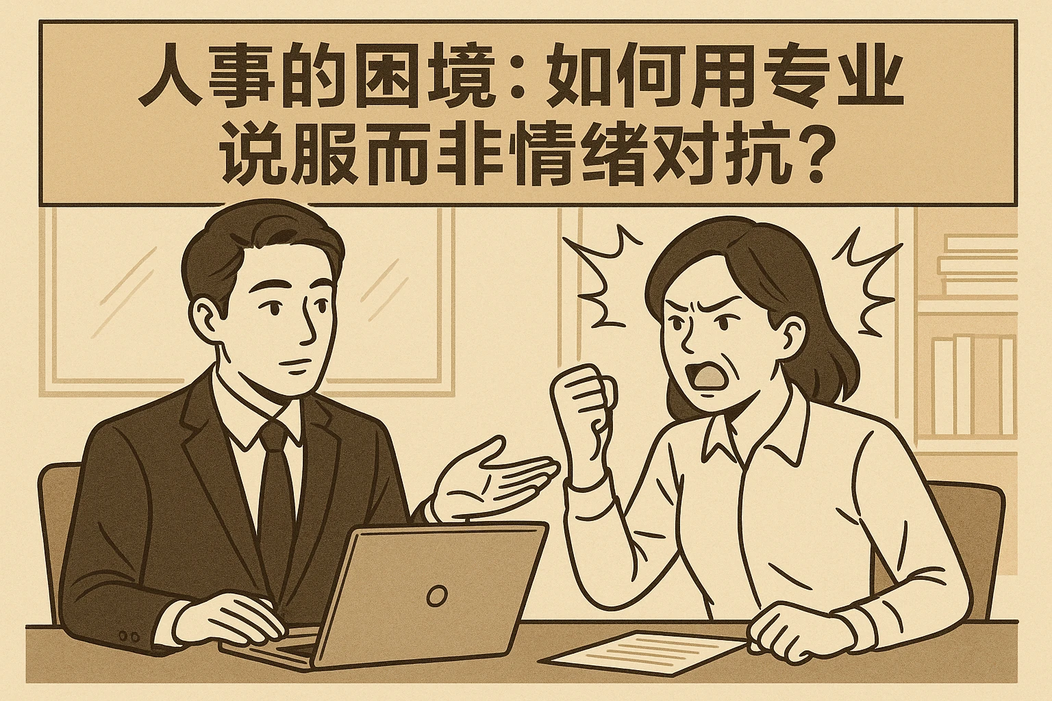2. 人事的困境:如何用专业说服而非情绪对抗?